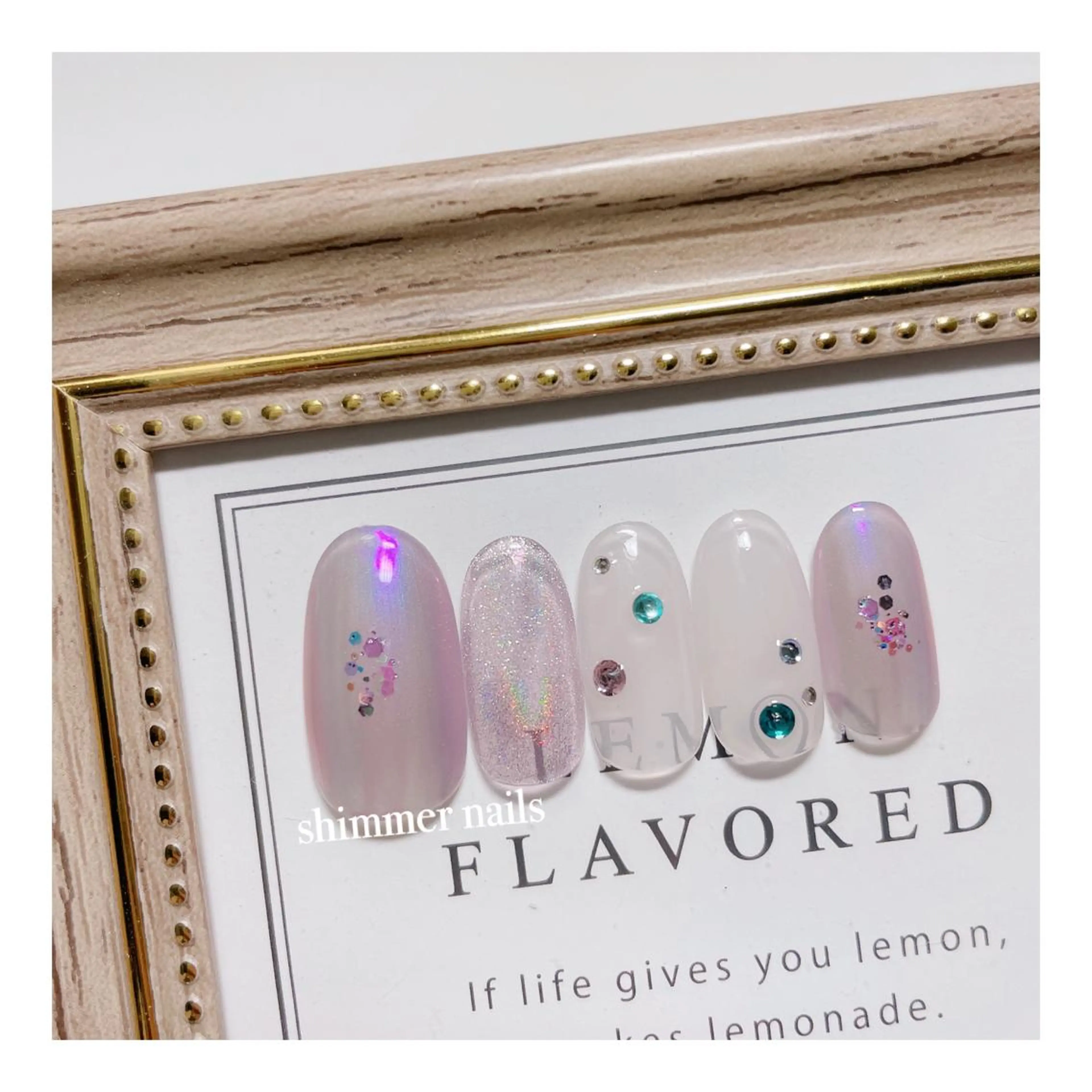 ネイル shimmer nailsのネイルデザイン