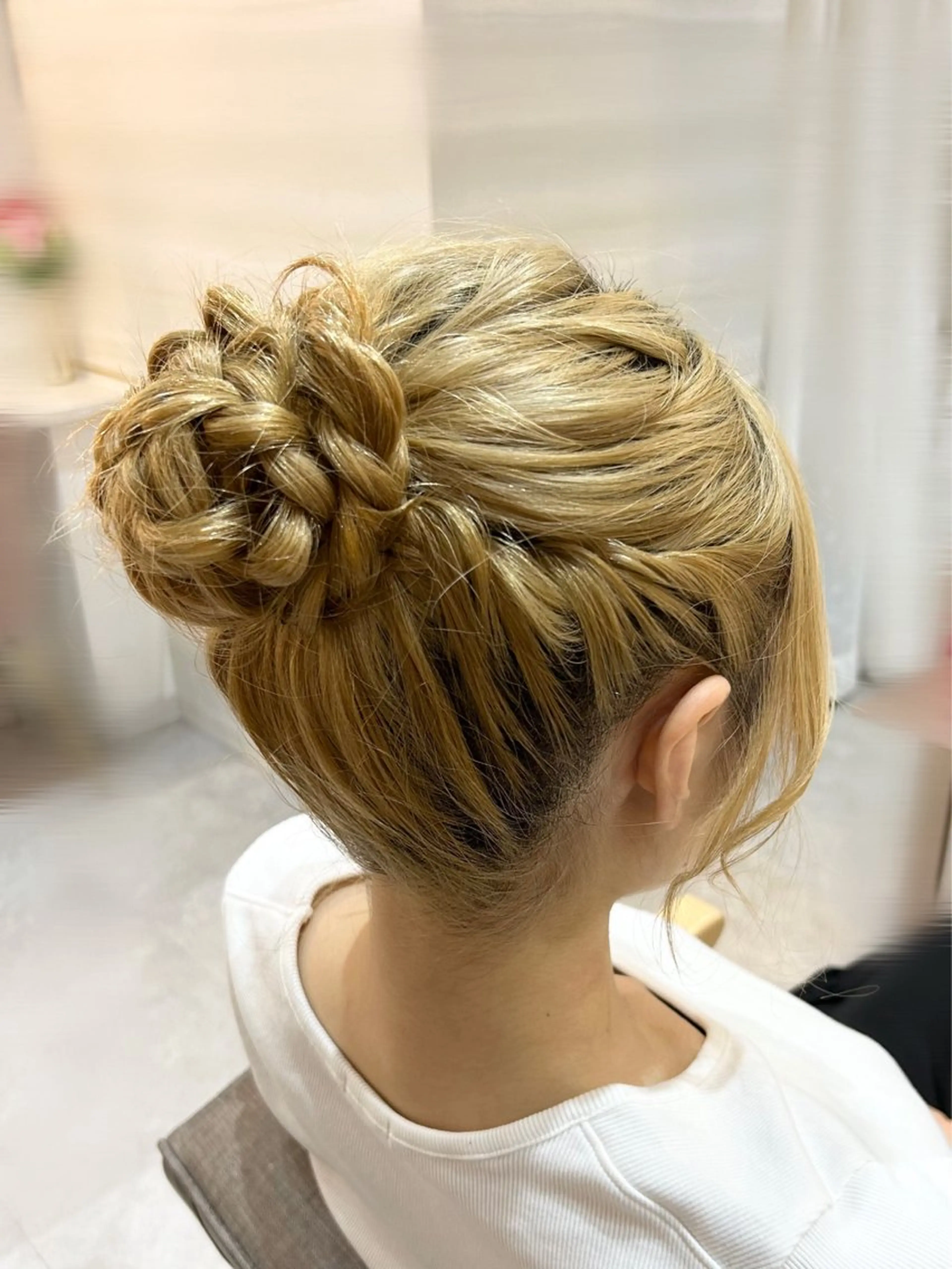 ヘアアレンジ 結婚式・ブライダル 🦋‪NANA🦋‪ /韓国風/束感まつ毛のマツエク・マツパデザイン