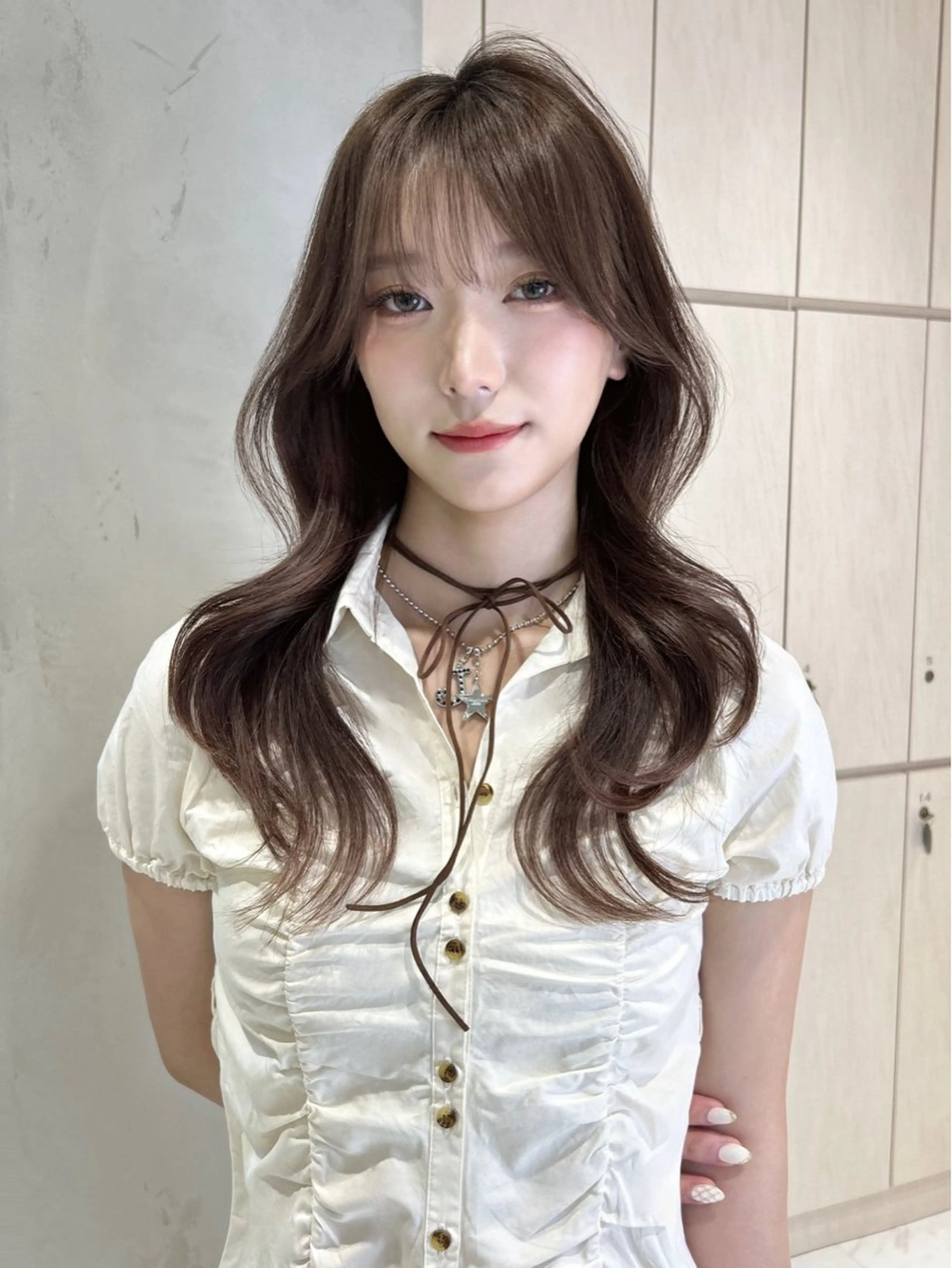 ミディアム 大宮韓国🩶 髪質改善🪽seriのヘアスタイル