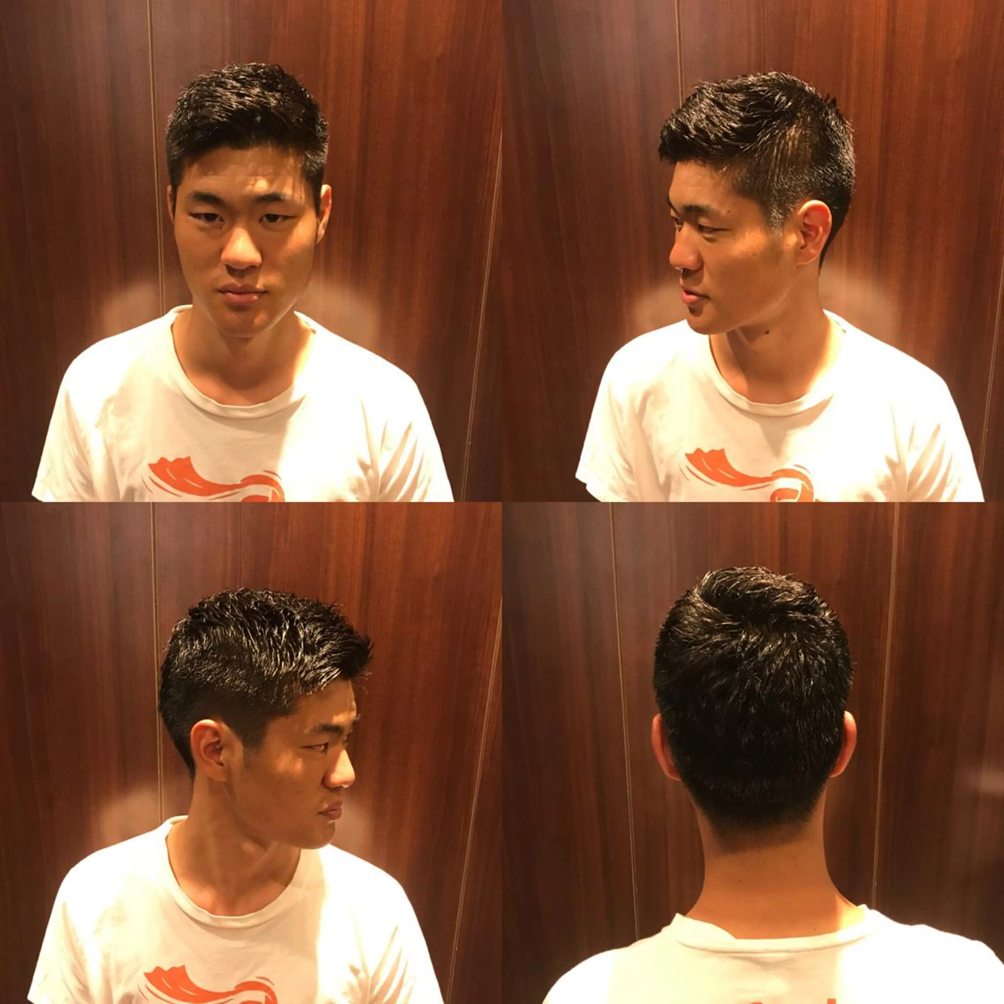 ショート パーマ メンズ 高橋 亜美奈のヘアスタイル