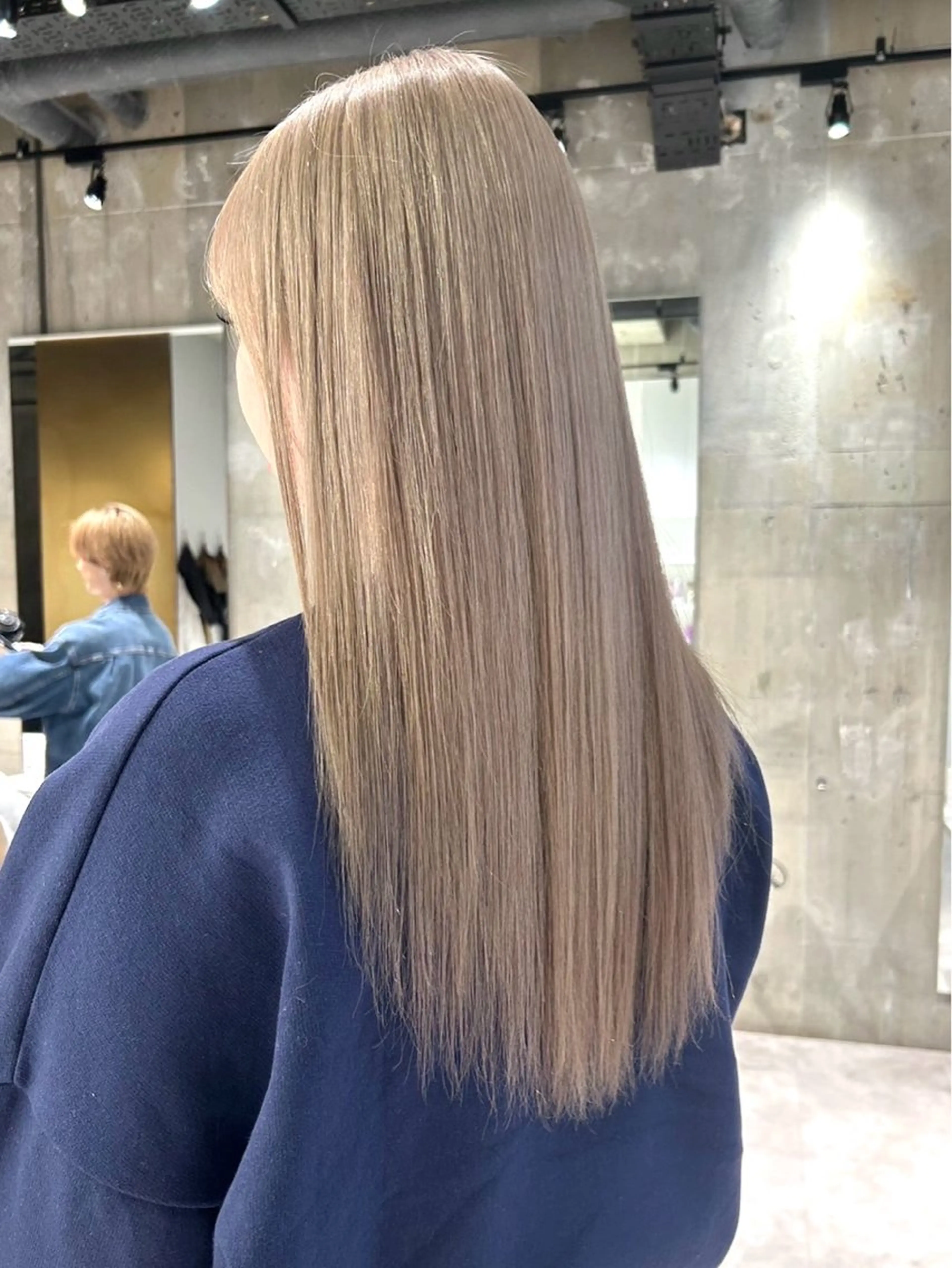 ロング カラー カット 縮毛矯正 トリートメント yoke/美髪矯正/ 脱白髪🪸🩰ヒナコのヘアスタイル