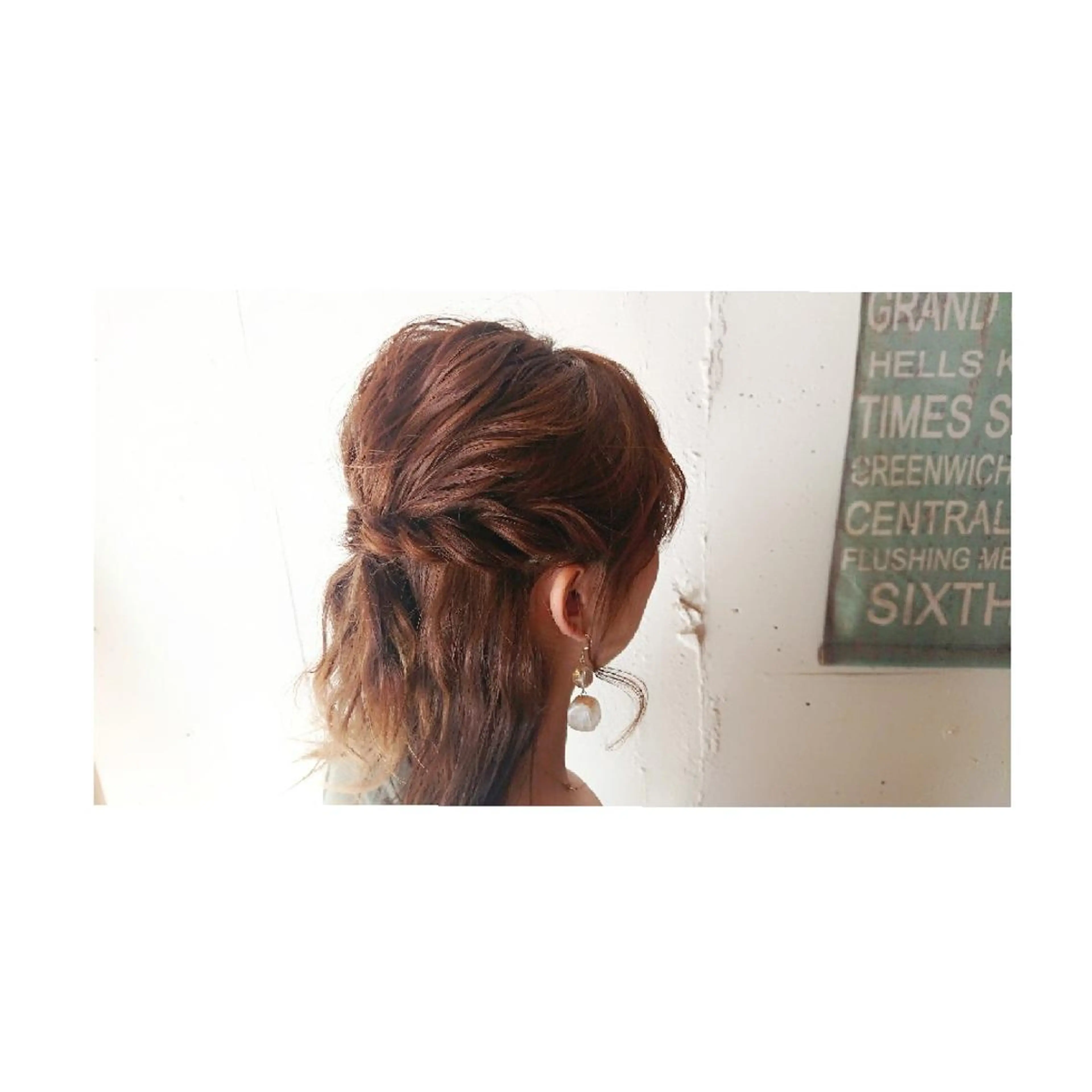 ヘアアレンジ ハーフアップ ◎モチマル チアキ◎のヘアスタイル