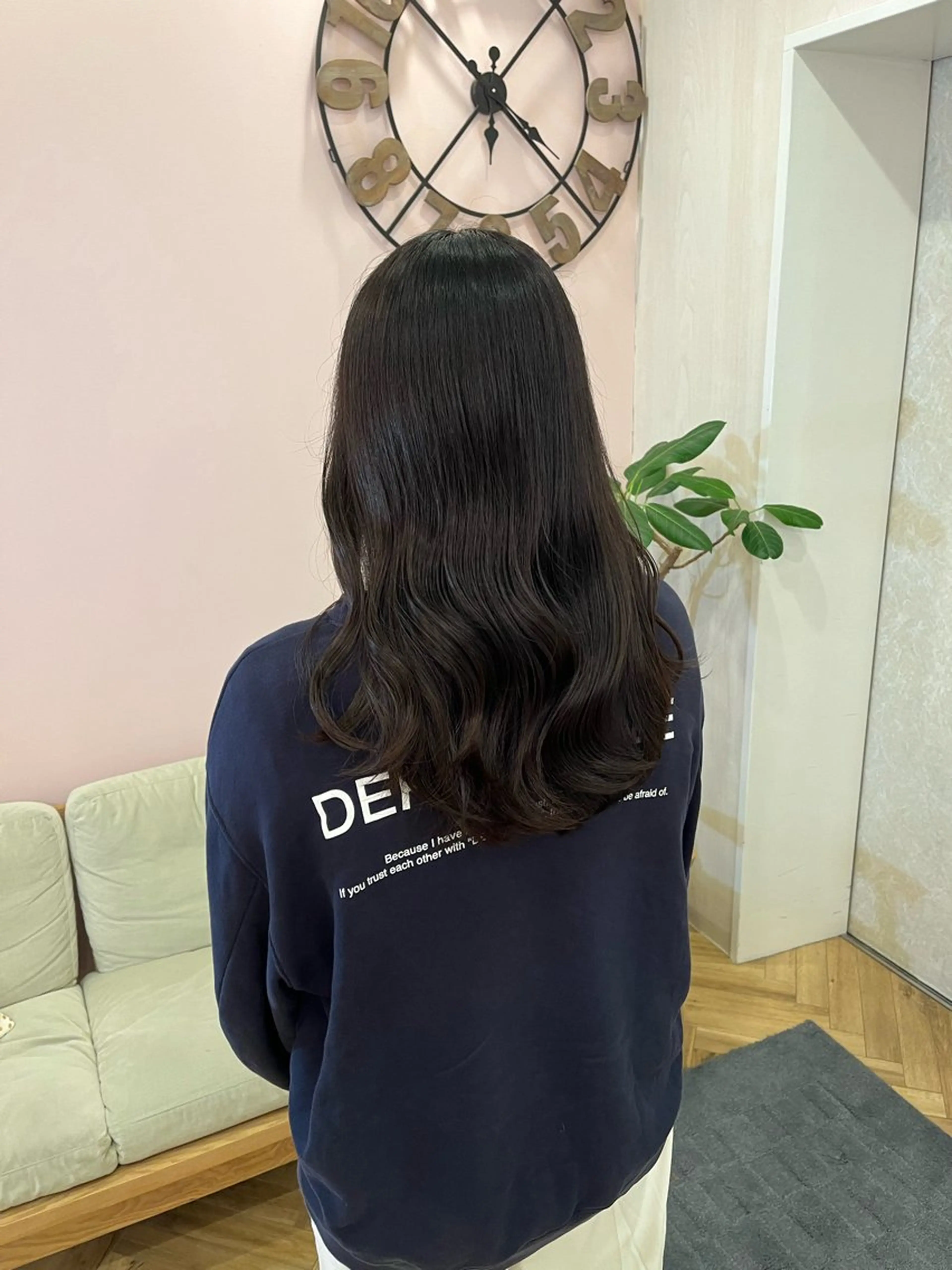 セミロング カラー 髪質改善✨/中屋敷 はじめのヘアスタイル