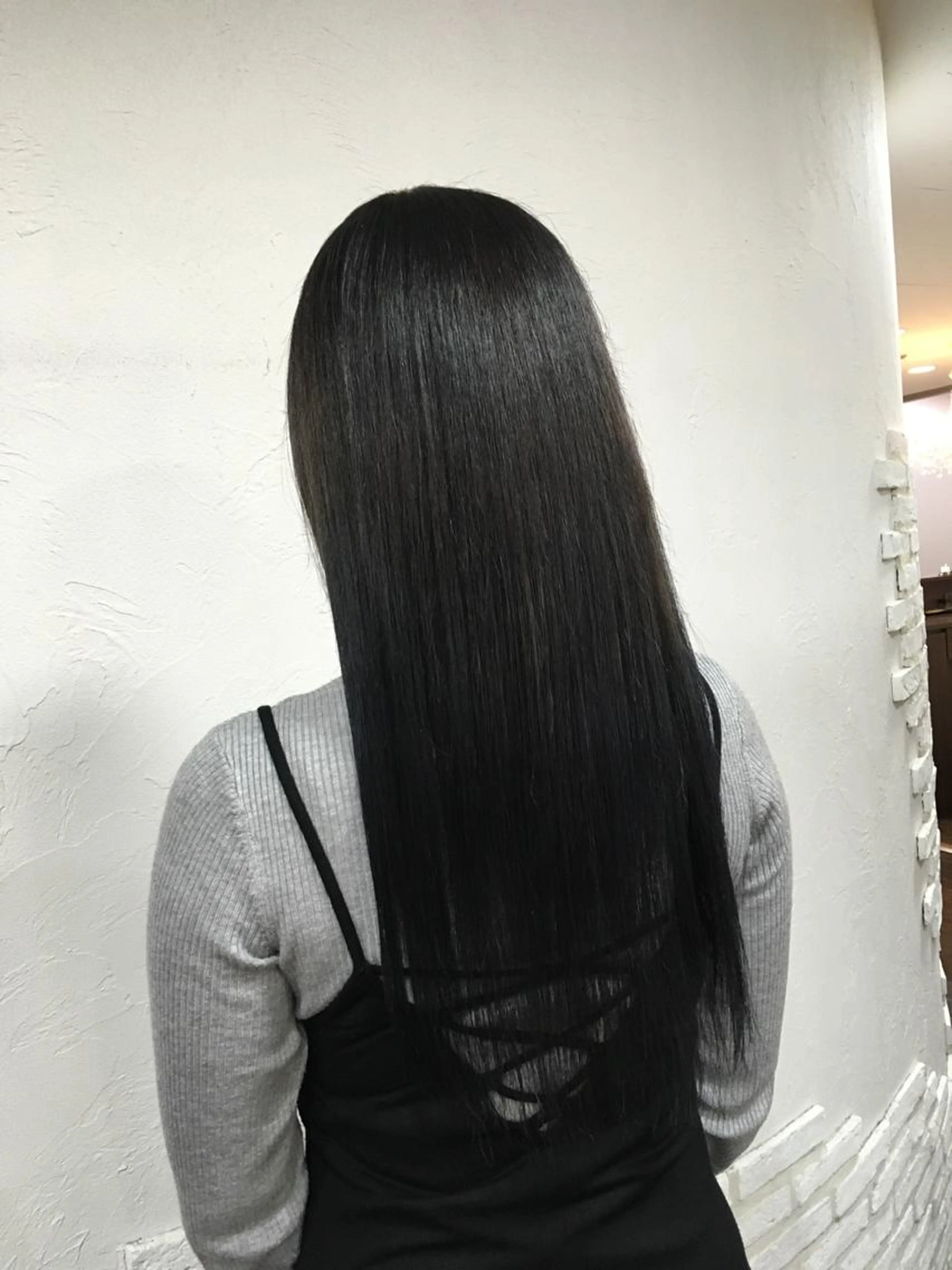 縮毛矯正&カット&生ケラチントリートメントの写真