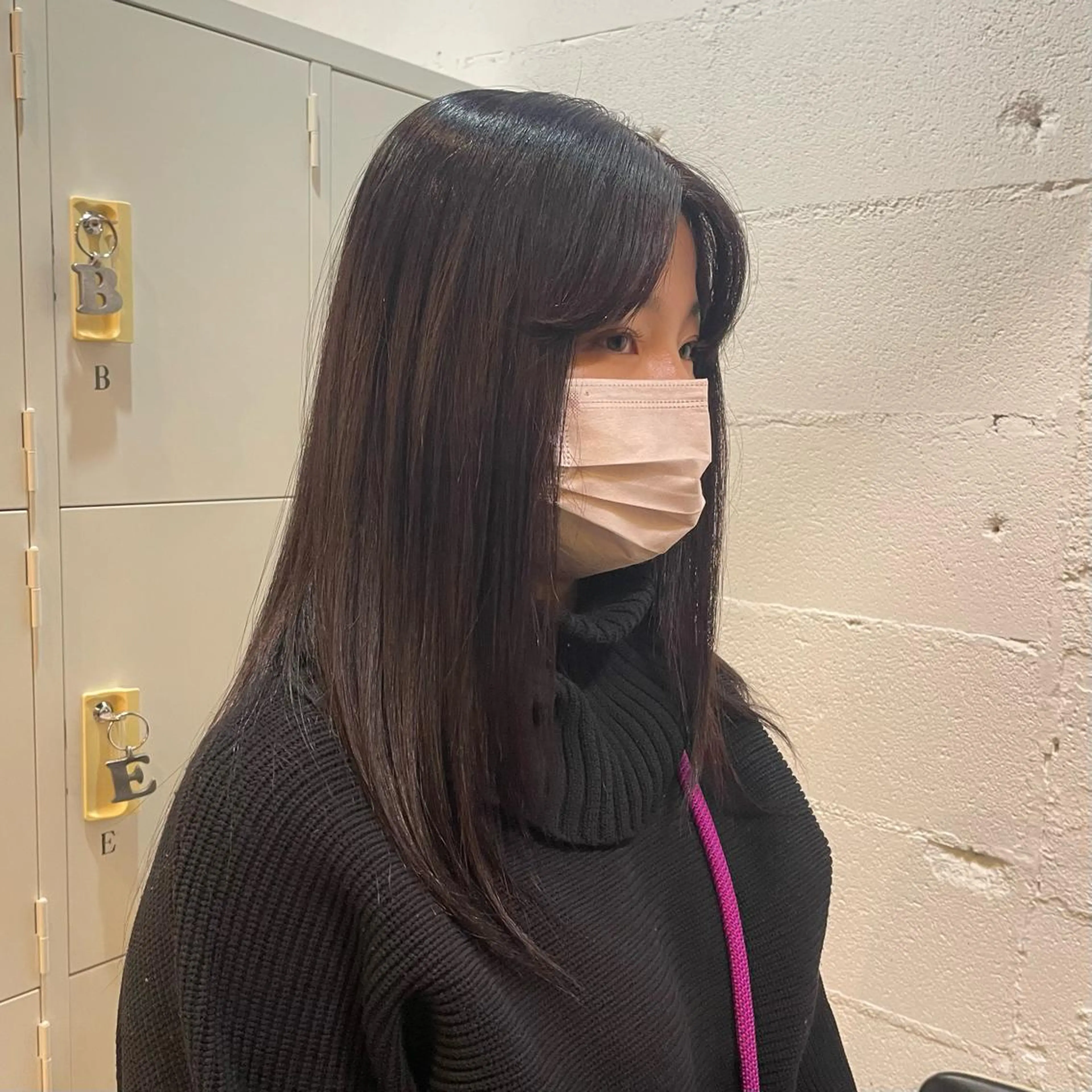 セミロング カラー ヘアアレンジ ヘアカラー トリートメント 🎀ダブルカラーレイ ヤーyuuri🎀のヘアスタイル