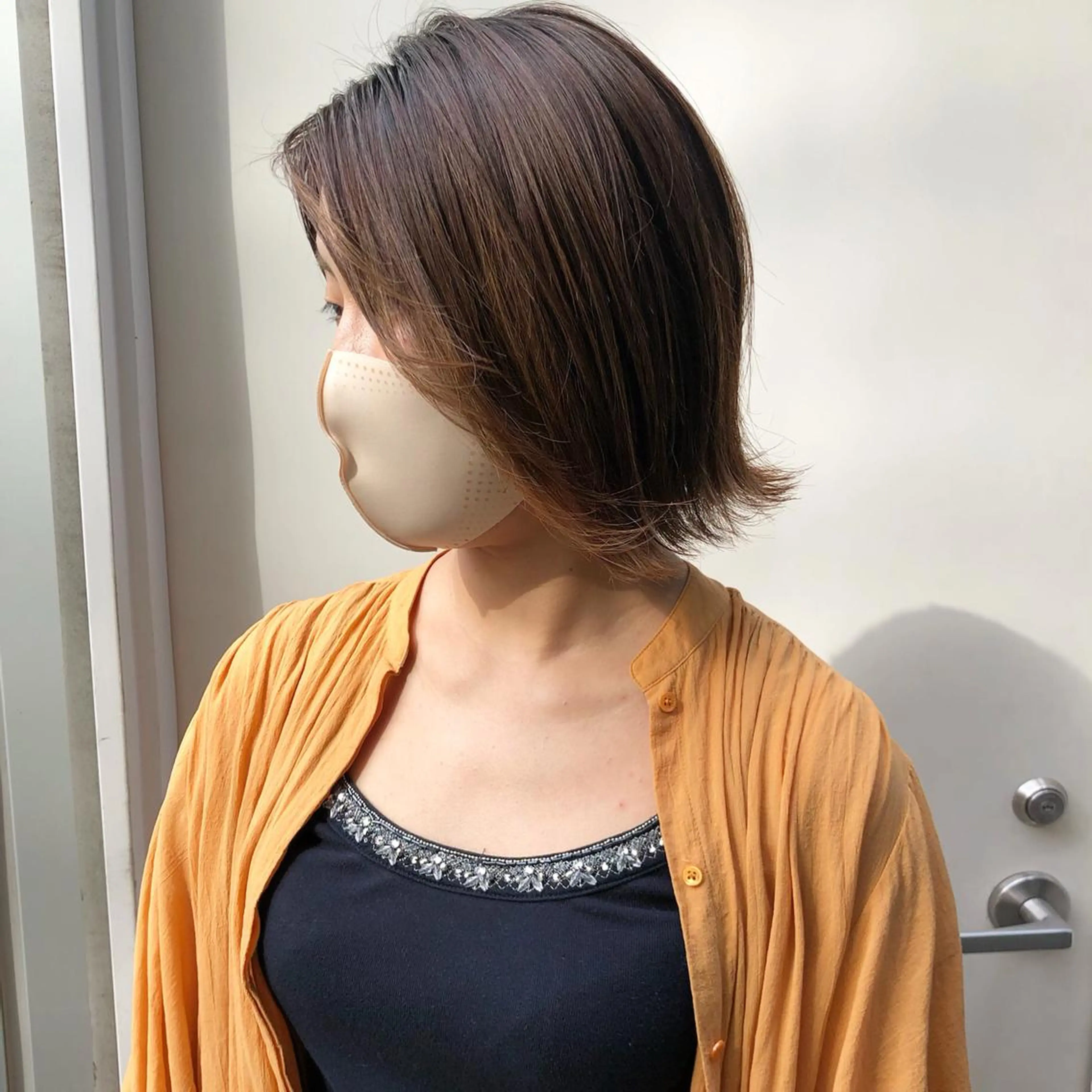 ミディアム ボブ 外ハネヘア トリートメント GrandStory SHIBUYA所属・卒業式お呼ばれ🕊️ ヘアセット✴︎ミキのヘアスタイル