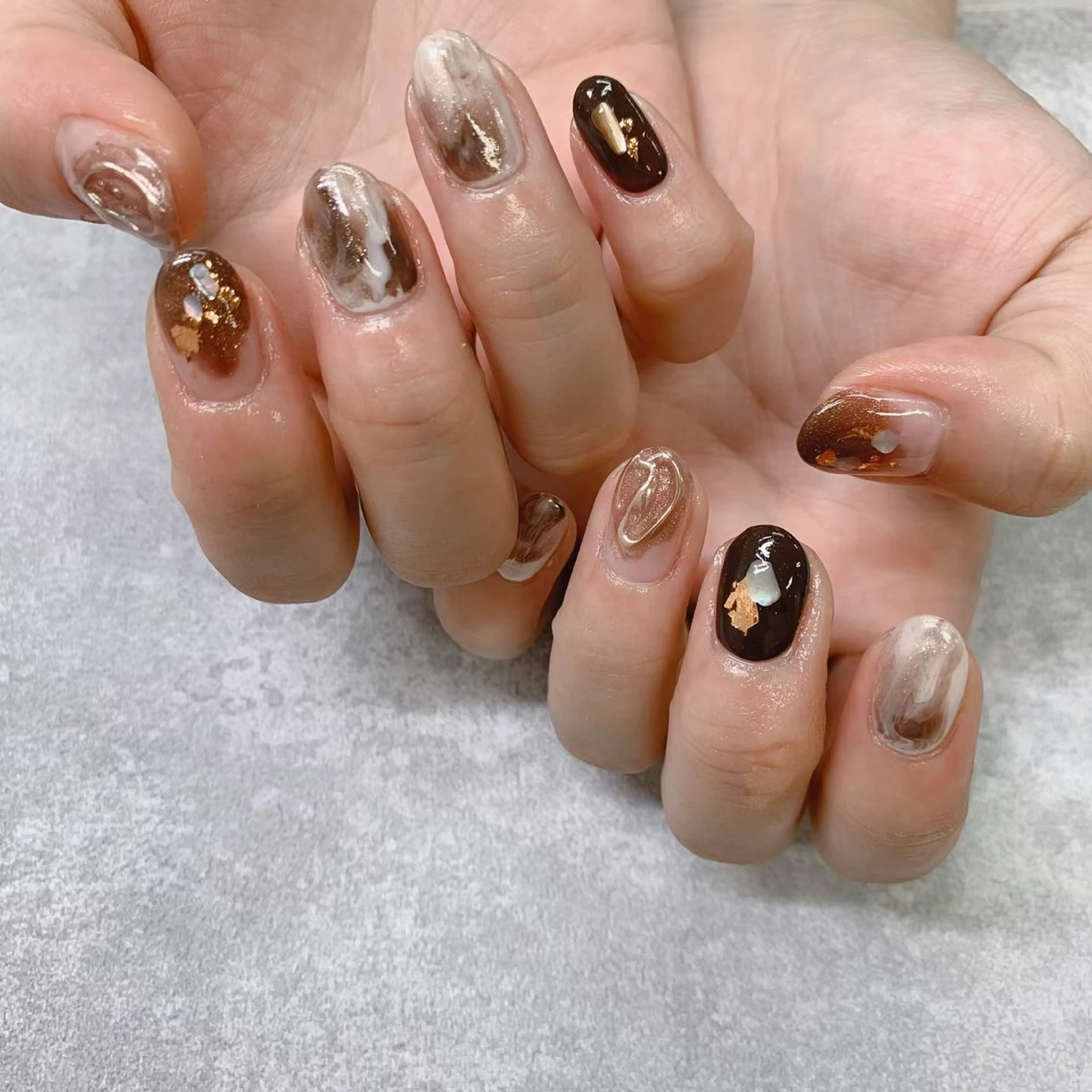ネイル ニュアンスネイル Nail salon LIANのネイルデザイン
