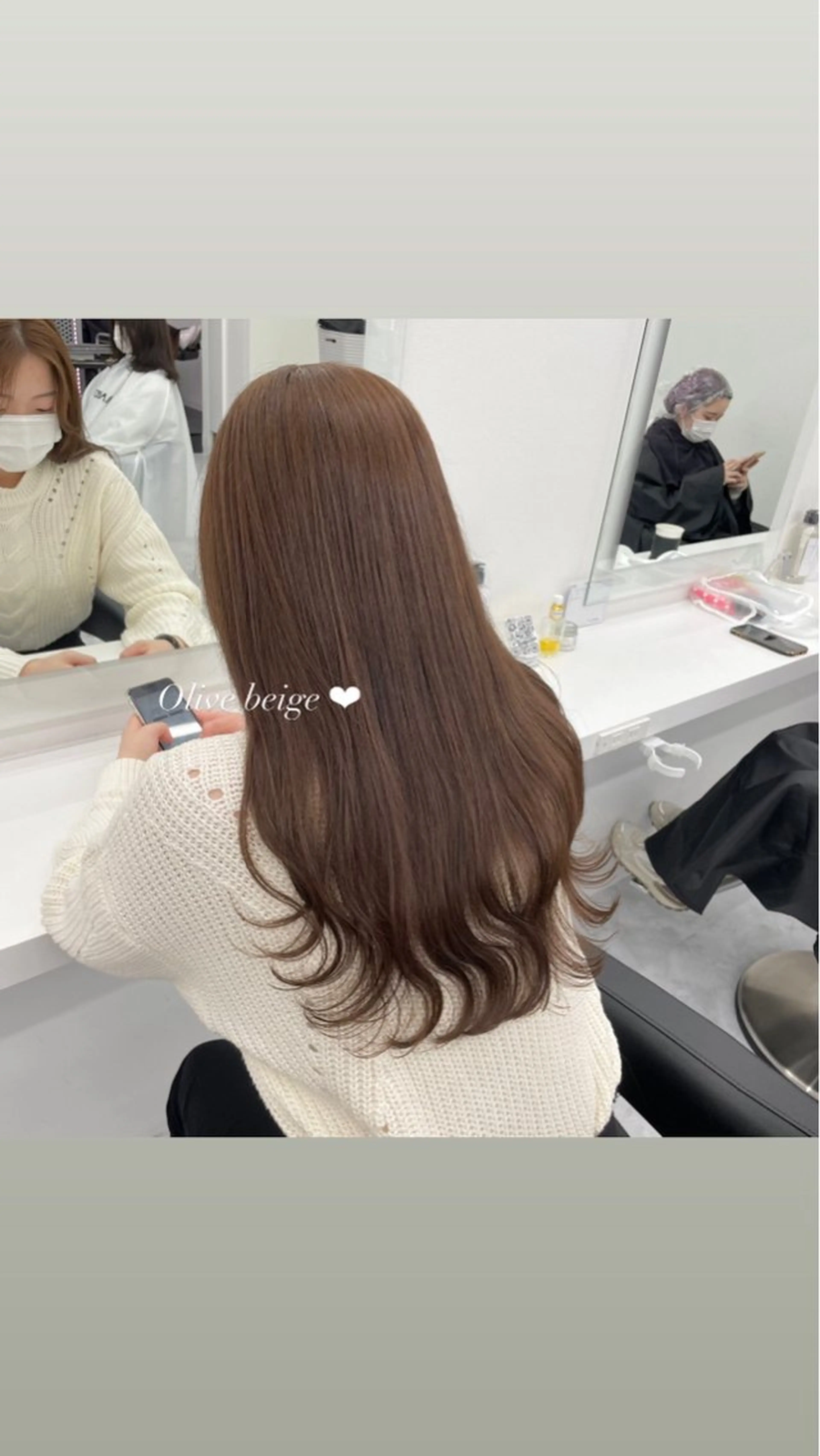 ロング カラー パーマ ヘアアレンジ メンズ キッズ ♥️韓国ヘア レイヤー♥️ゆりのヘアスタイル