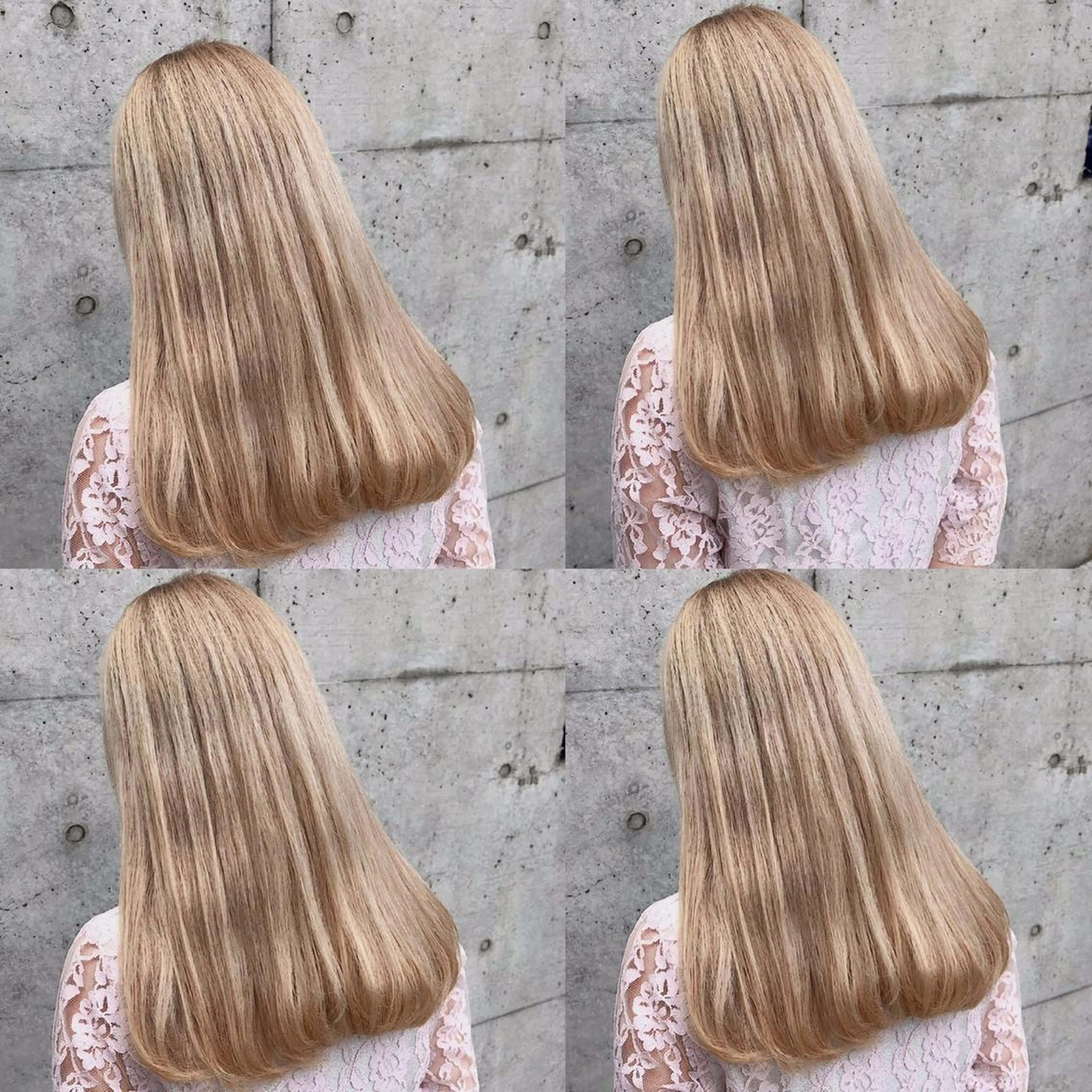 セミロング カラー 💎推しカラー再現 chinatsu💎のヘアスタイル