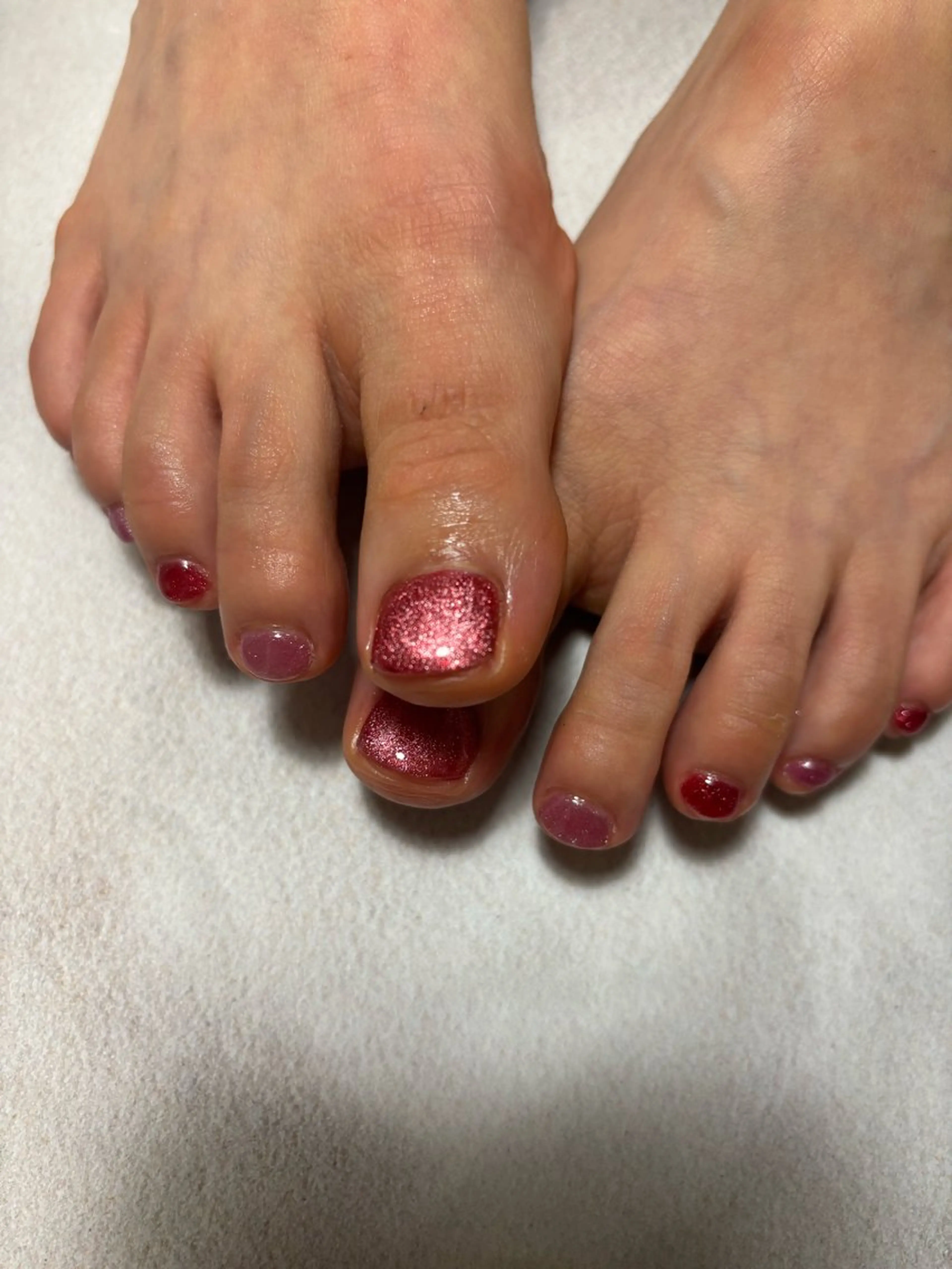 ショート ハンドネイル フットネイル capricious nail★のネイルデザイン