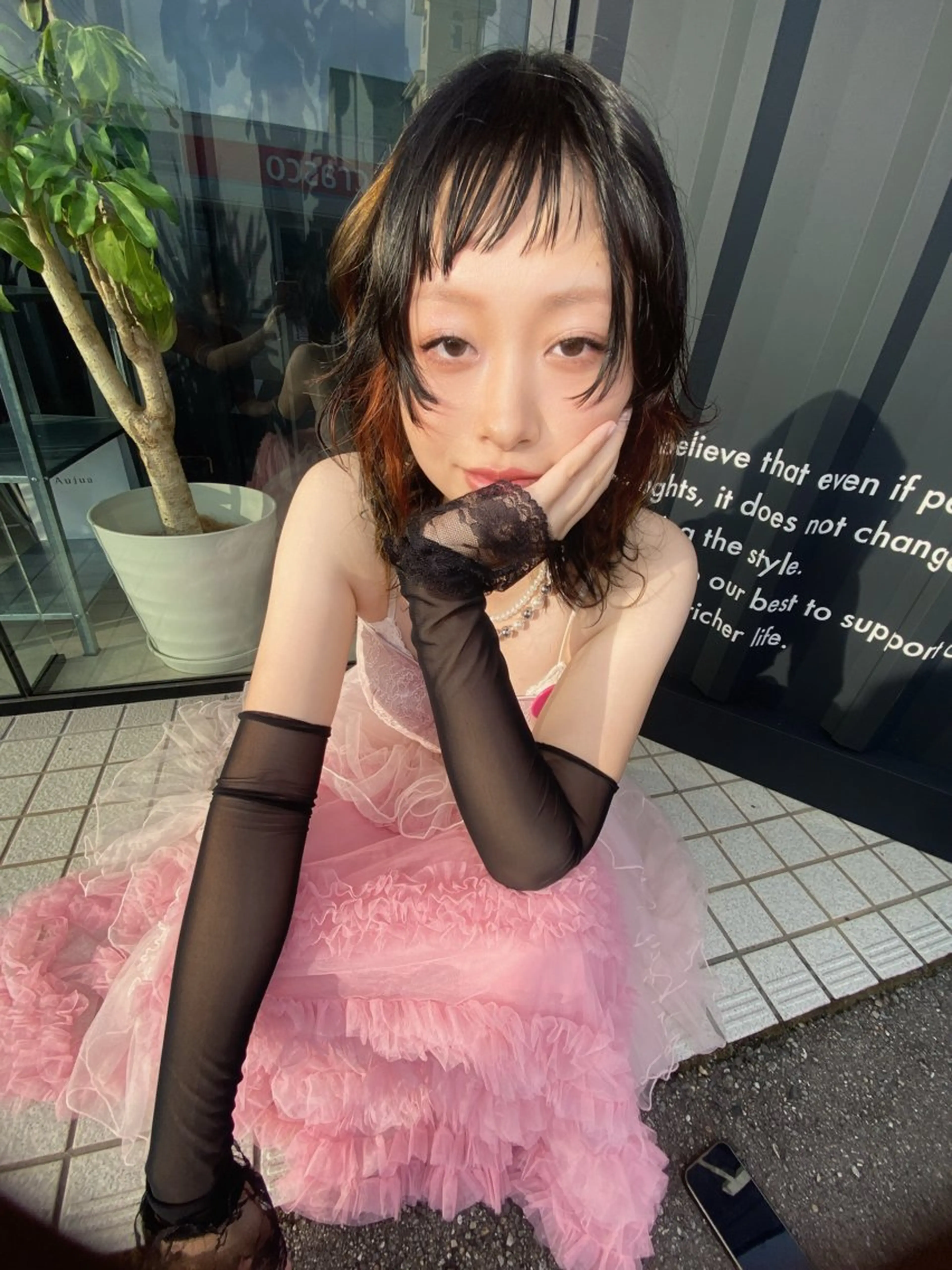 【yuiイチオシ】似合わせカット+カラー+メイクの写真