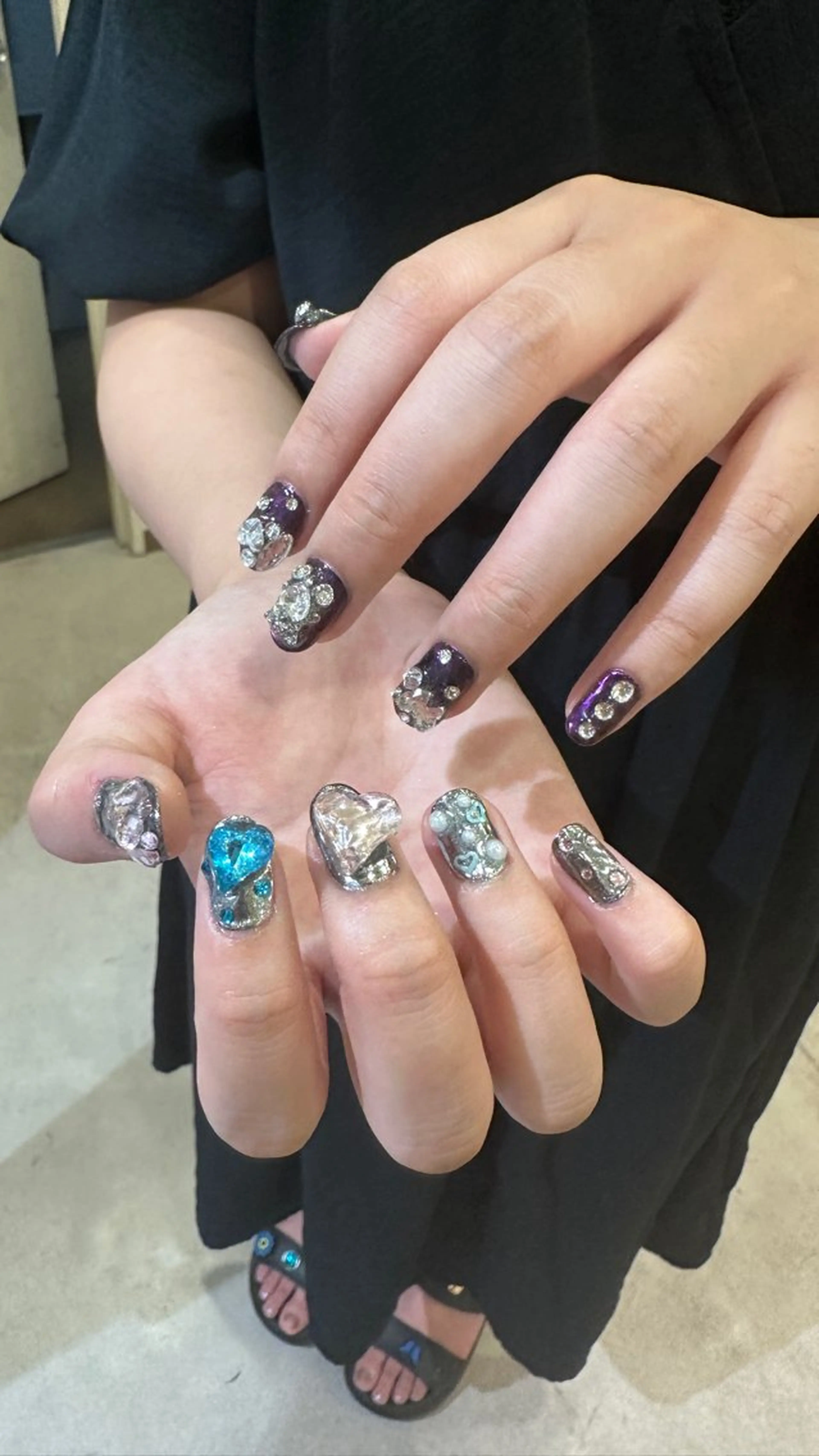 ネイル ハンドネイル 👽個性派ネイル🎀 komachiのネイルデザイン