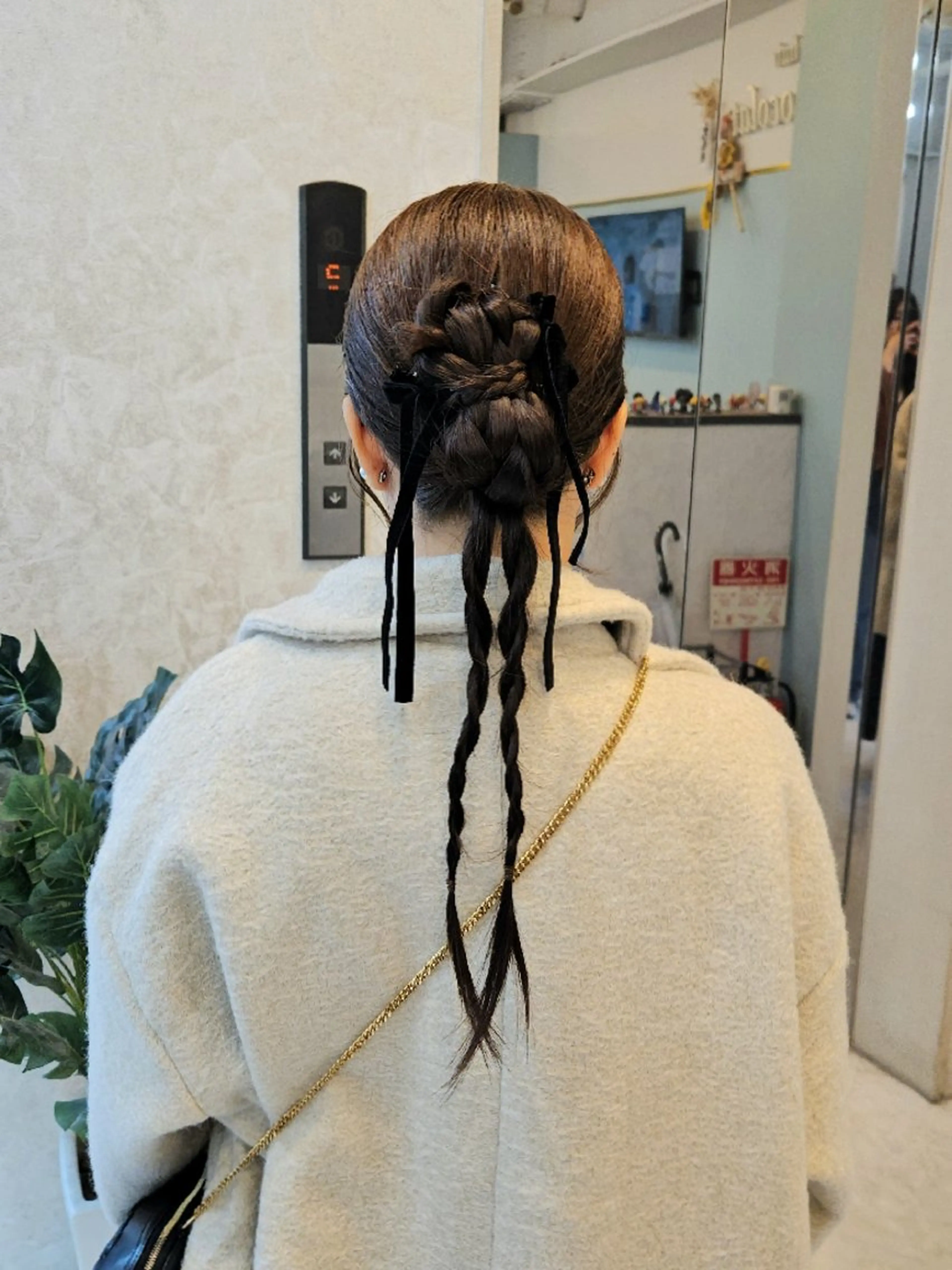 ロング ヘアアレンジ 韓国風ヘア レイヤーカット ミク🇰🇷 /Agu hairのヘアスタイル