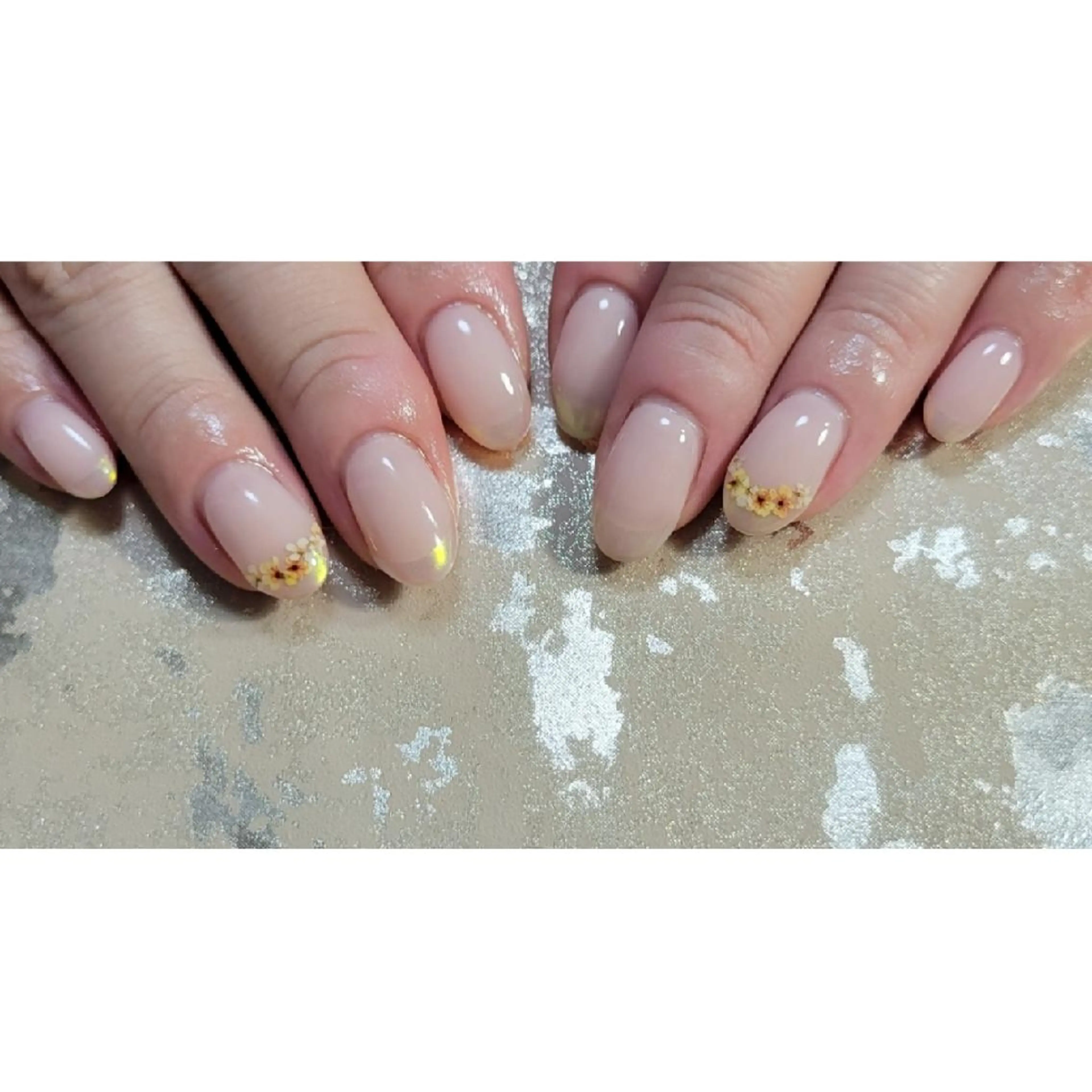 ネイル オーロラネイル ミラーネイル ハンドネイル ネイルサロンほっこり kanaのネイルデザイン