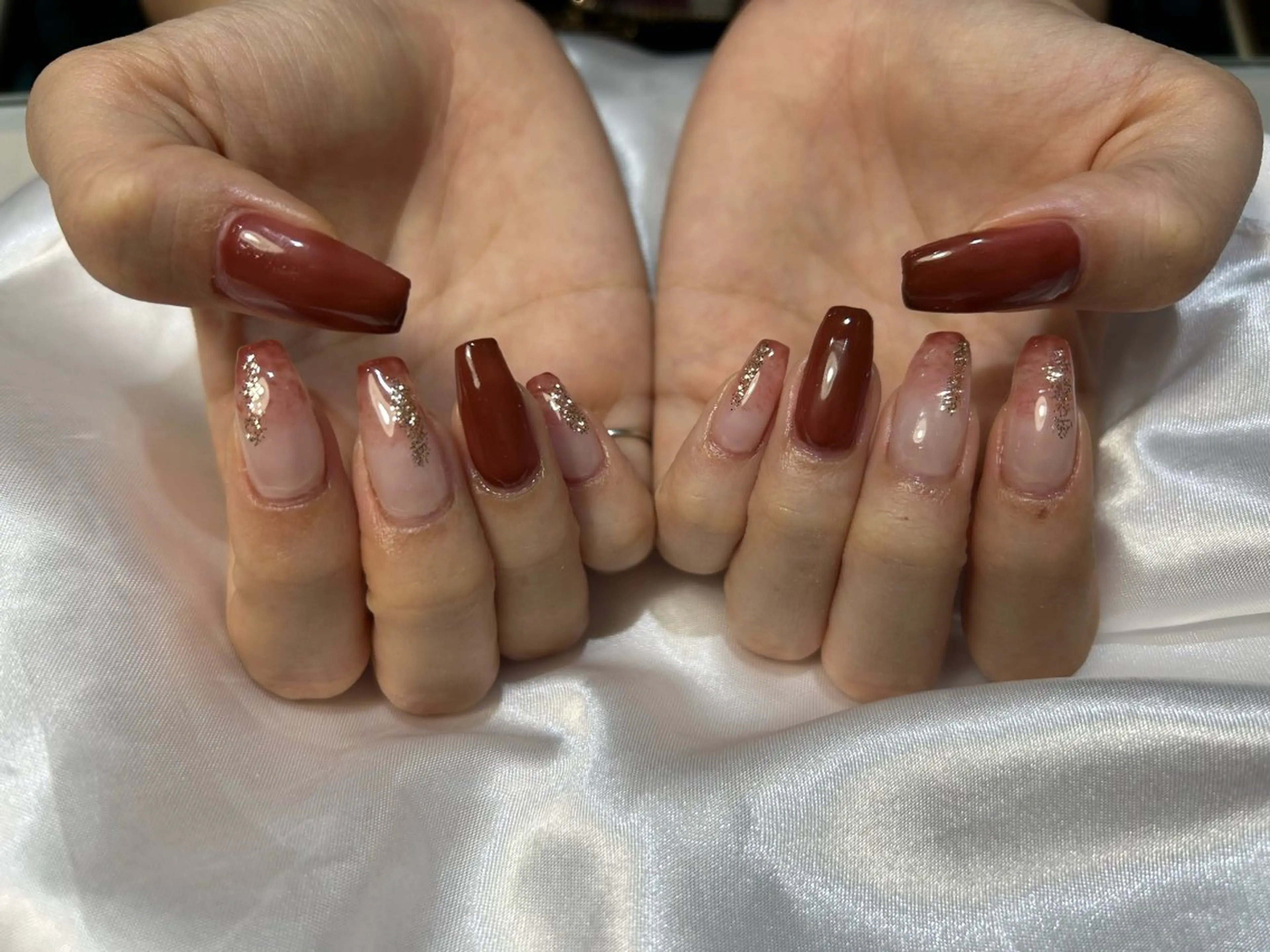 ネイル ハンドネイル lil shine .nail所属・中尾 葉月のネイルデザイン