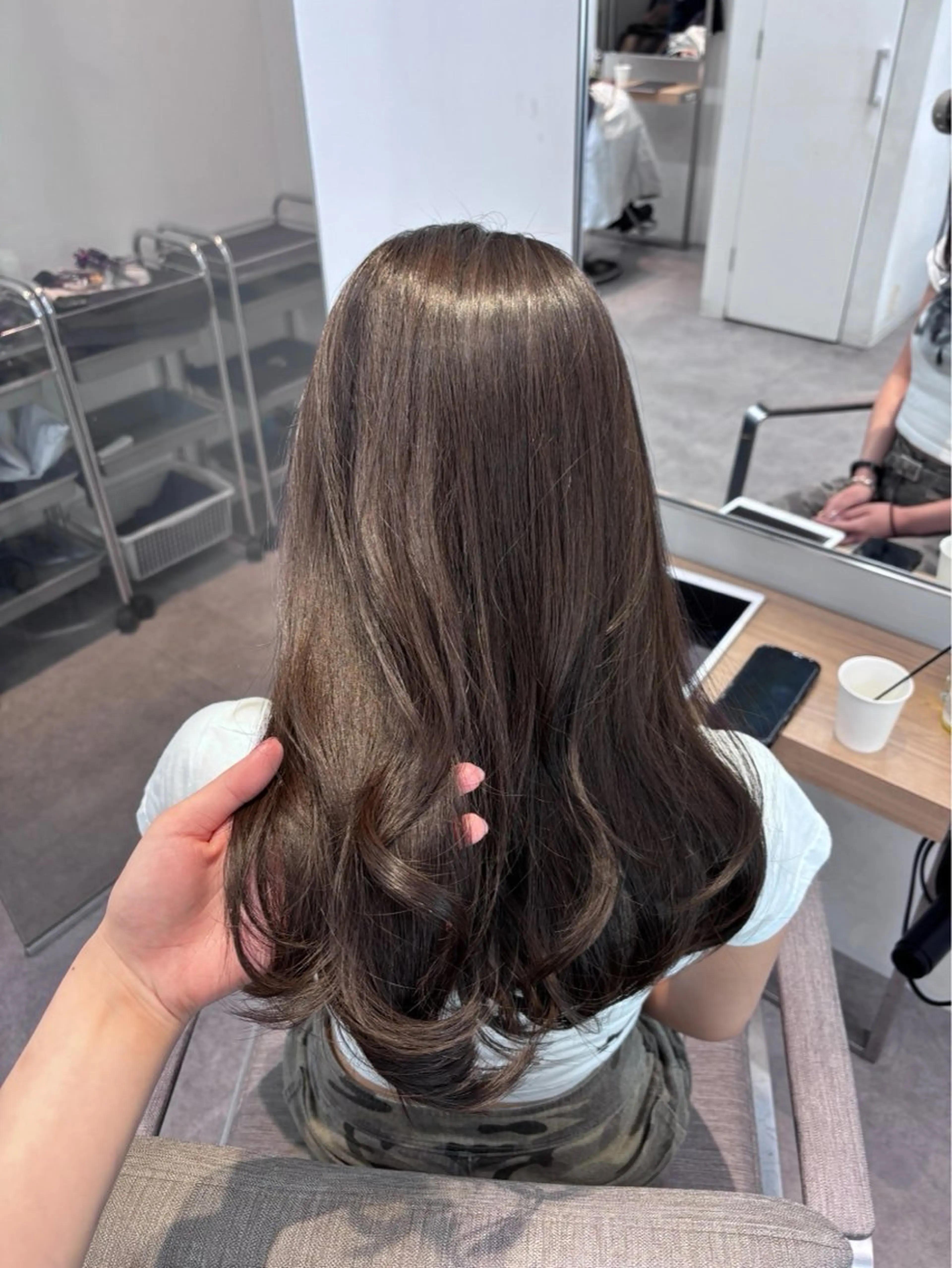 ロング カラー yuna/韓国ヘア /透明感のヘアスタイル