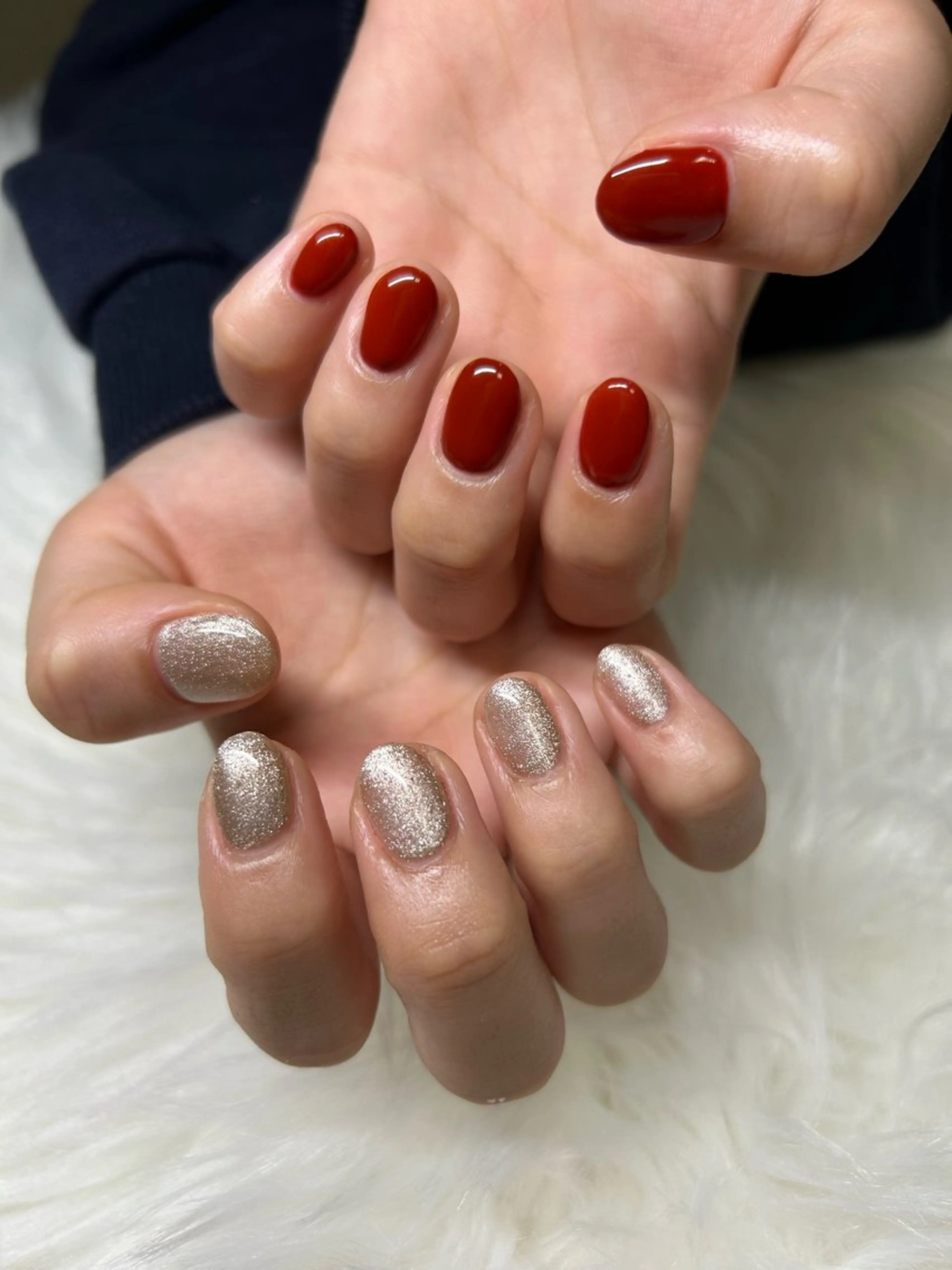 ネイル マグネットネイル ワンカラーネイル private nailsalon Alice所属・Alice / Nanaのネイルデザイン