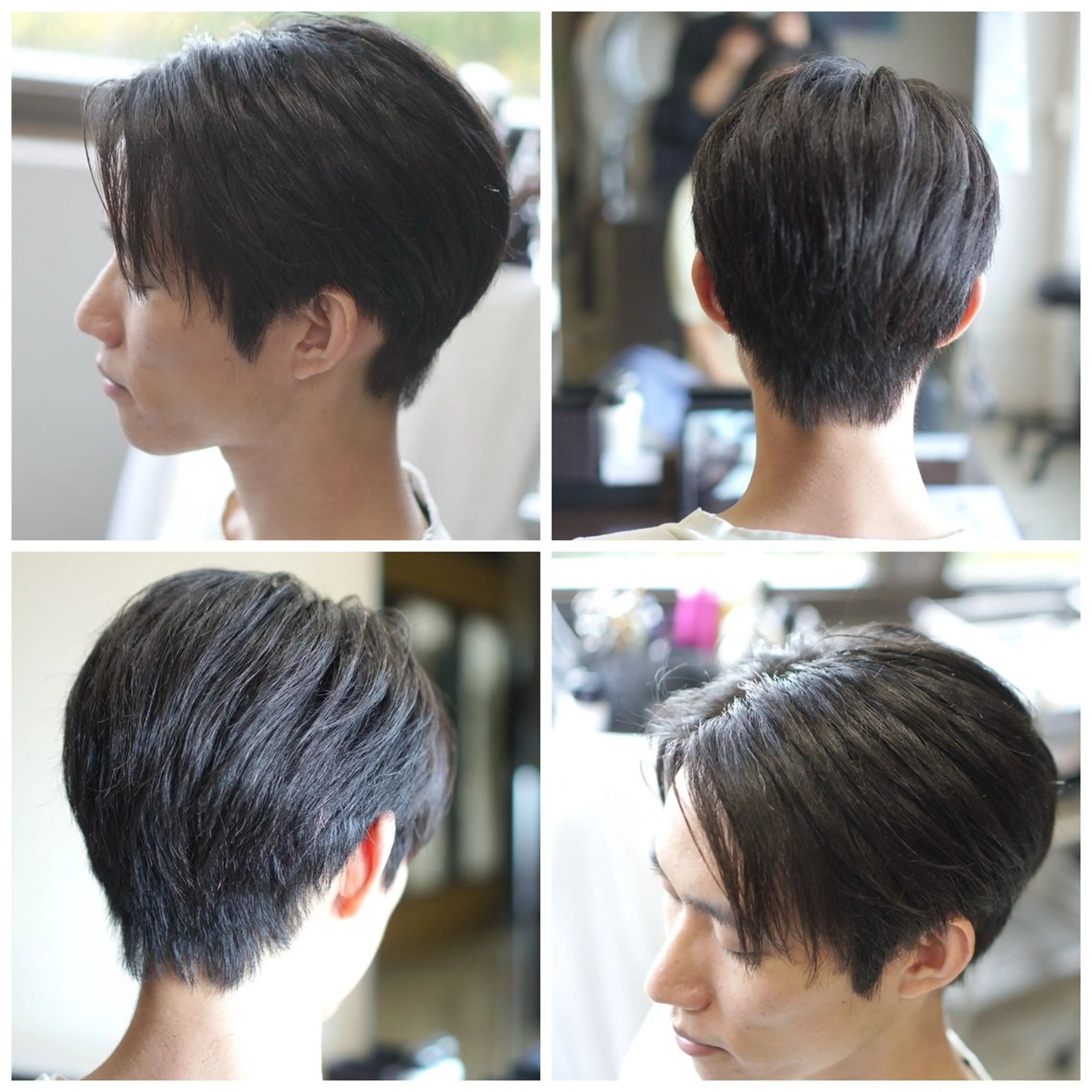 ショート メンズ カット 中島 剛のヘアスタイル