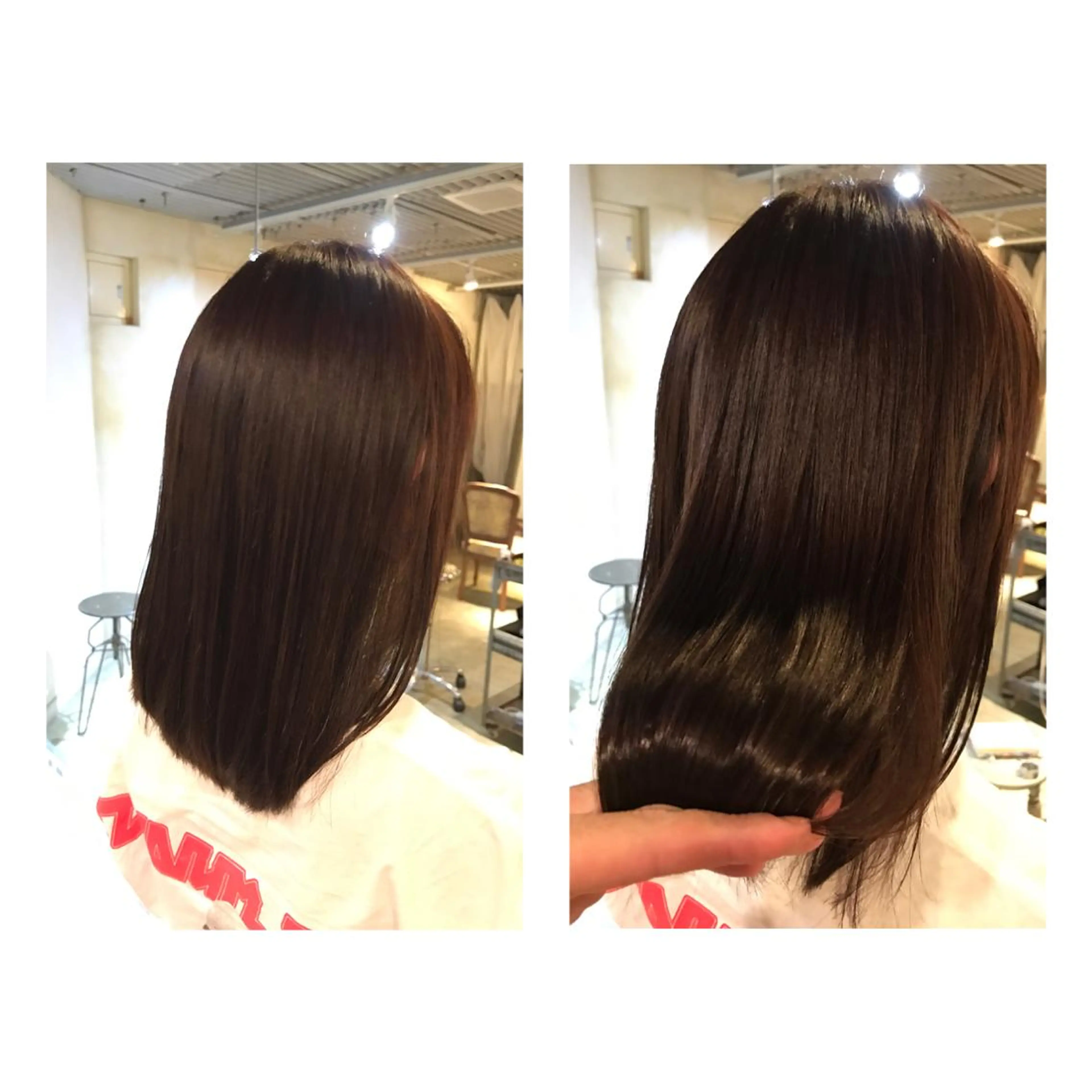 ミディアム 酸性ストレート こう ちゃんのヘアスタイル