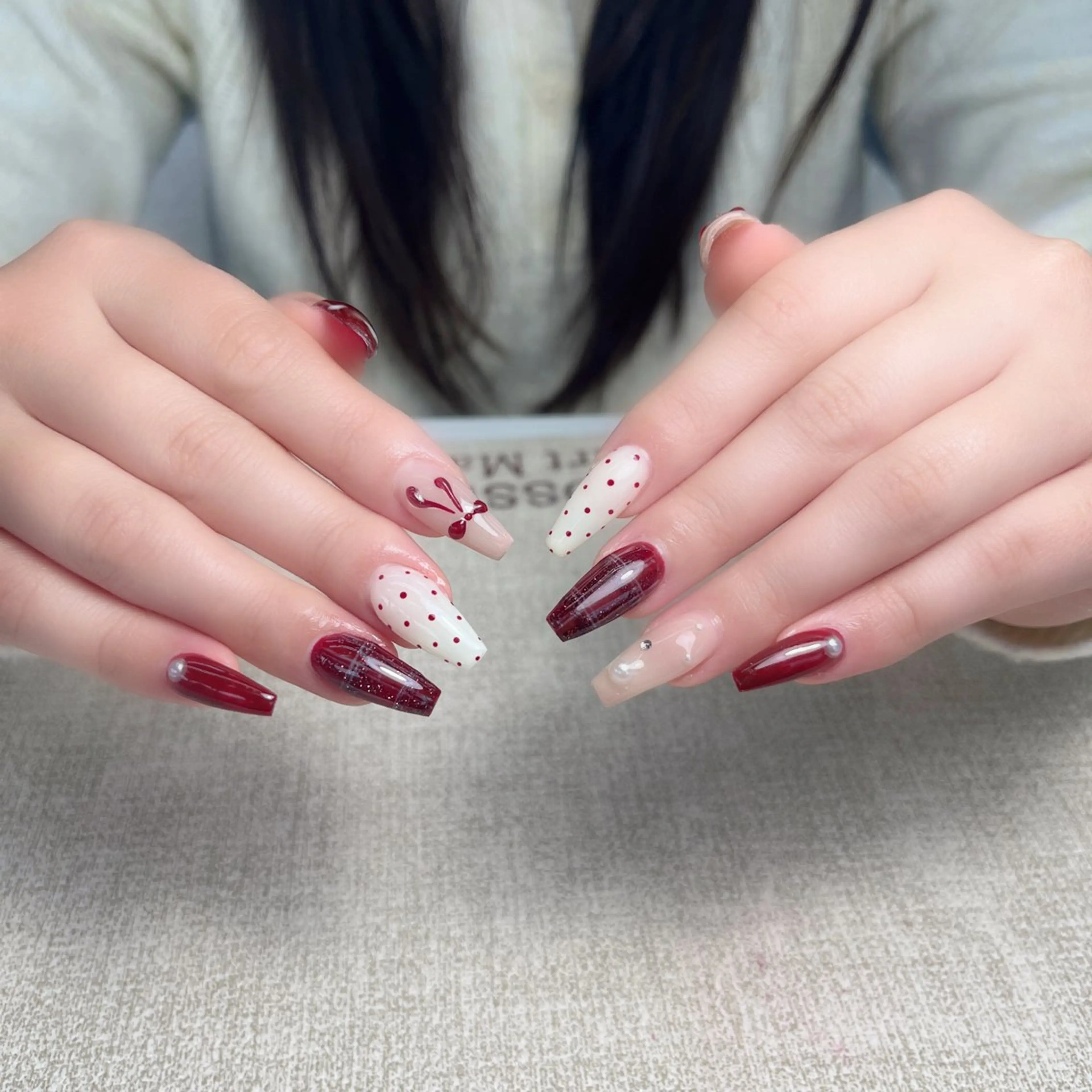 ネイル ハンドネイル ハンドケア Panda chan Novaのネイルデザイン