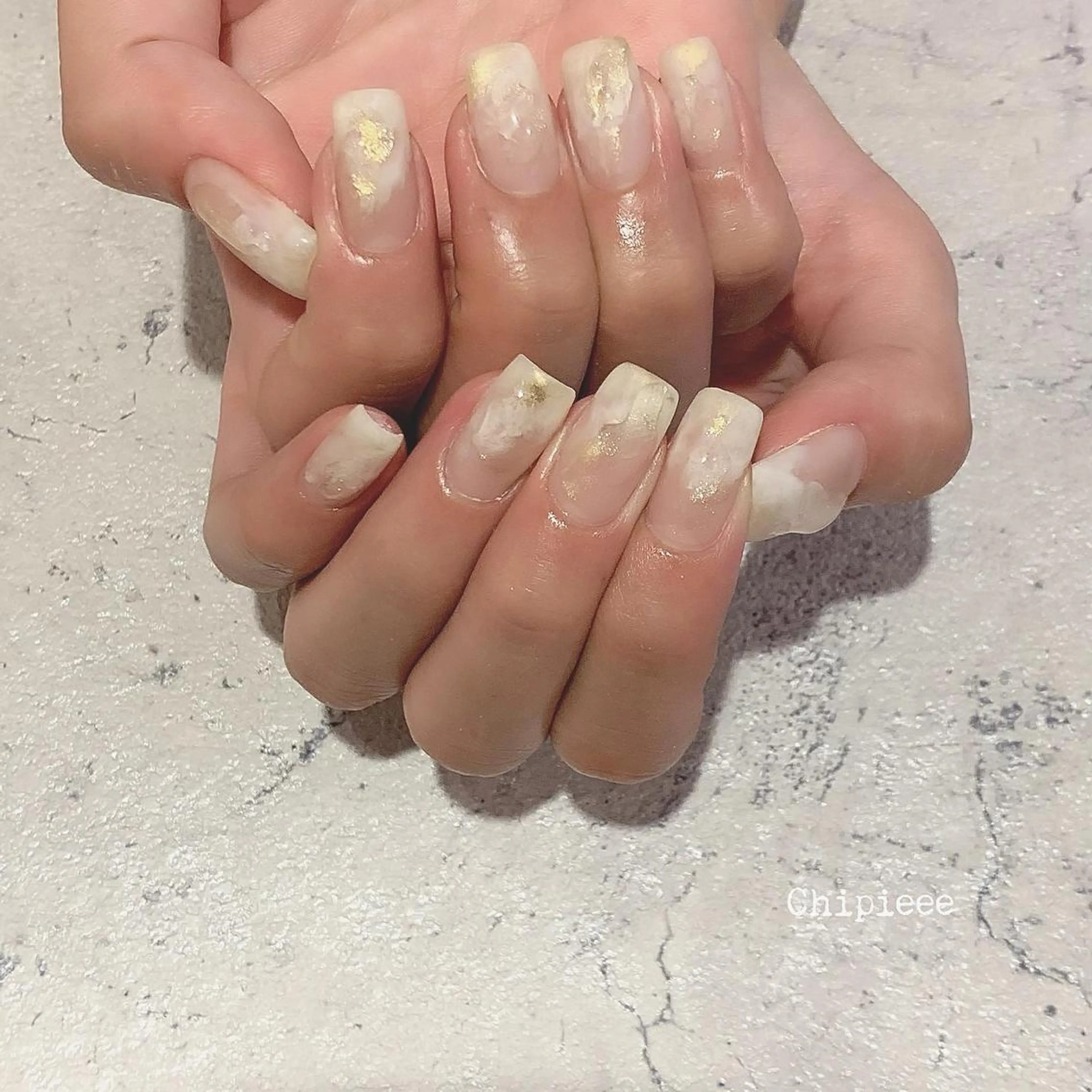 ネイル ホワイト ハンドネイル HiMe .のその他イメージ