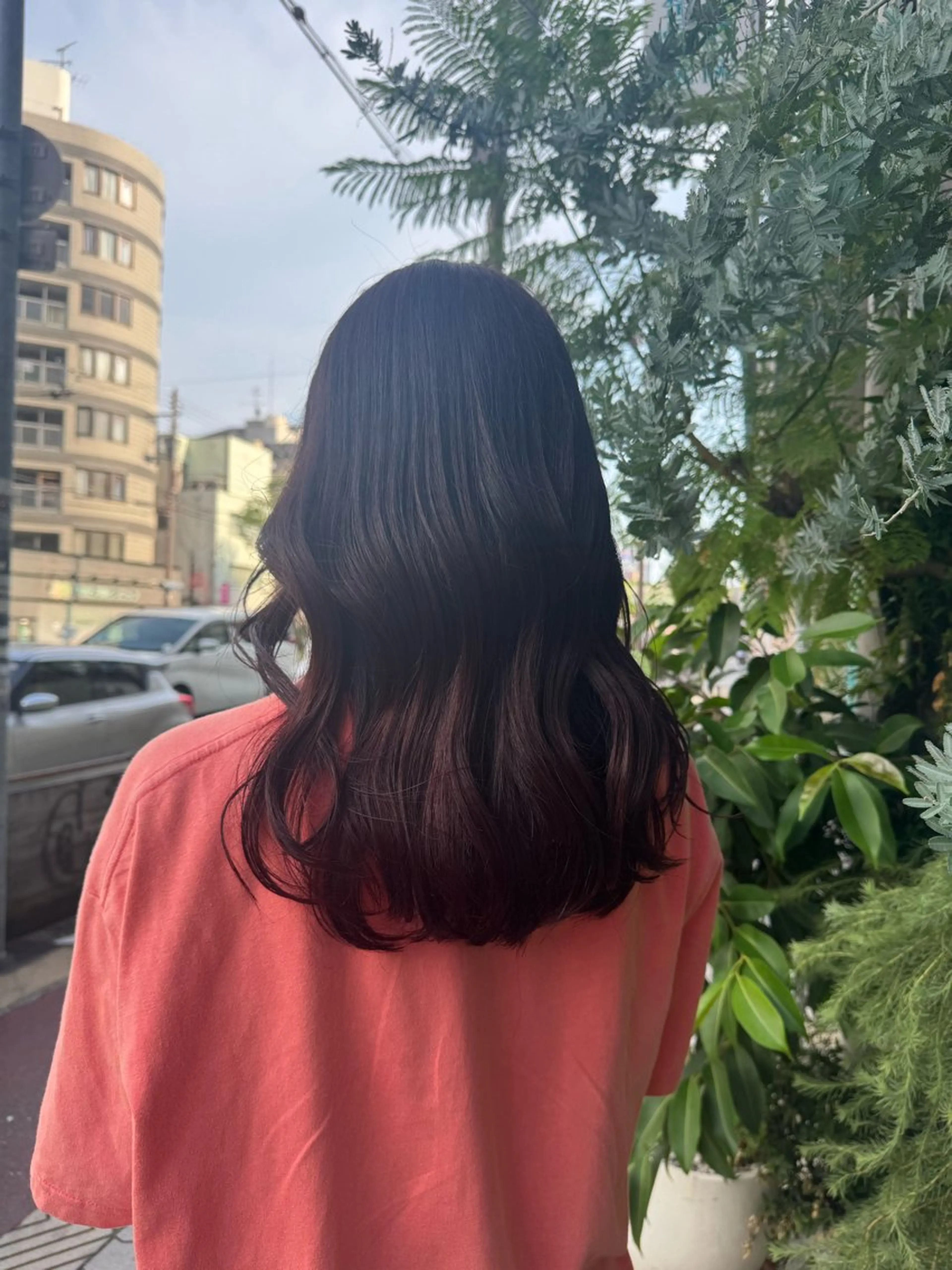 ロング カラー カット ヘアカラー TSUBAME HAIR所属・Yuzu .のヘアスタイル
