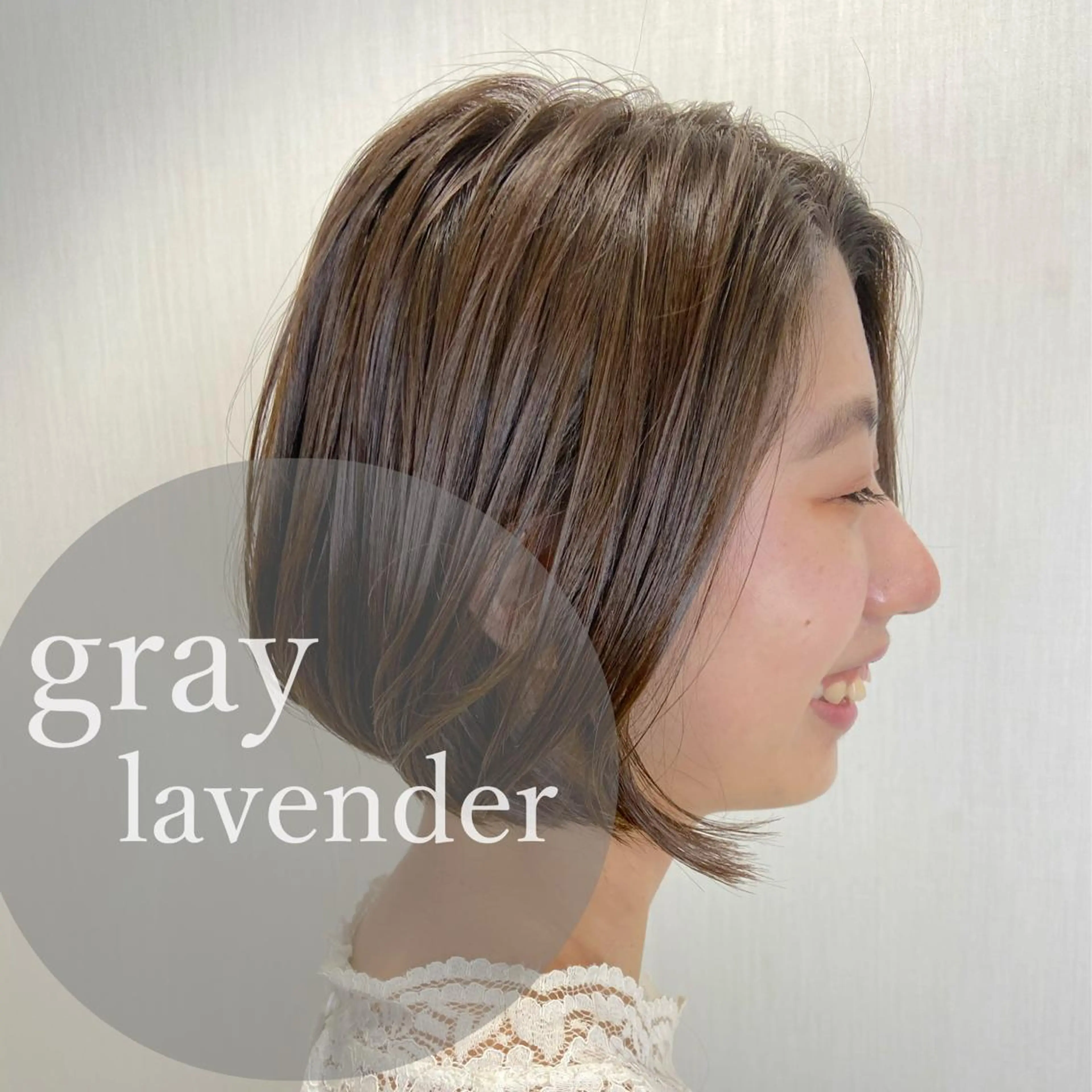 ショート カラー 辛島 涼子のヘアスタイル