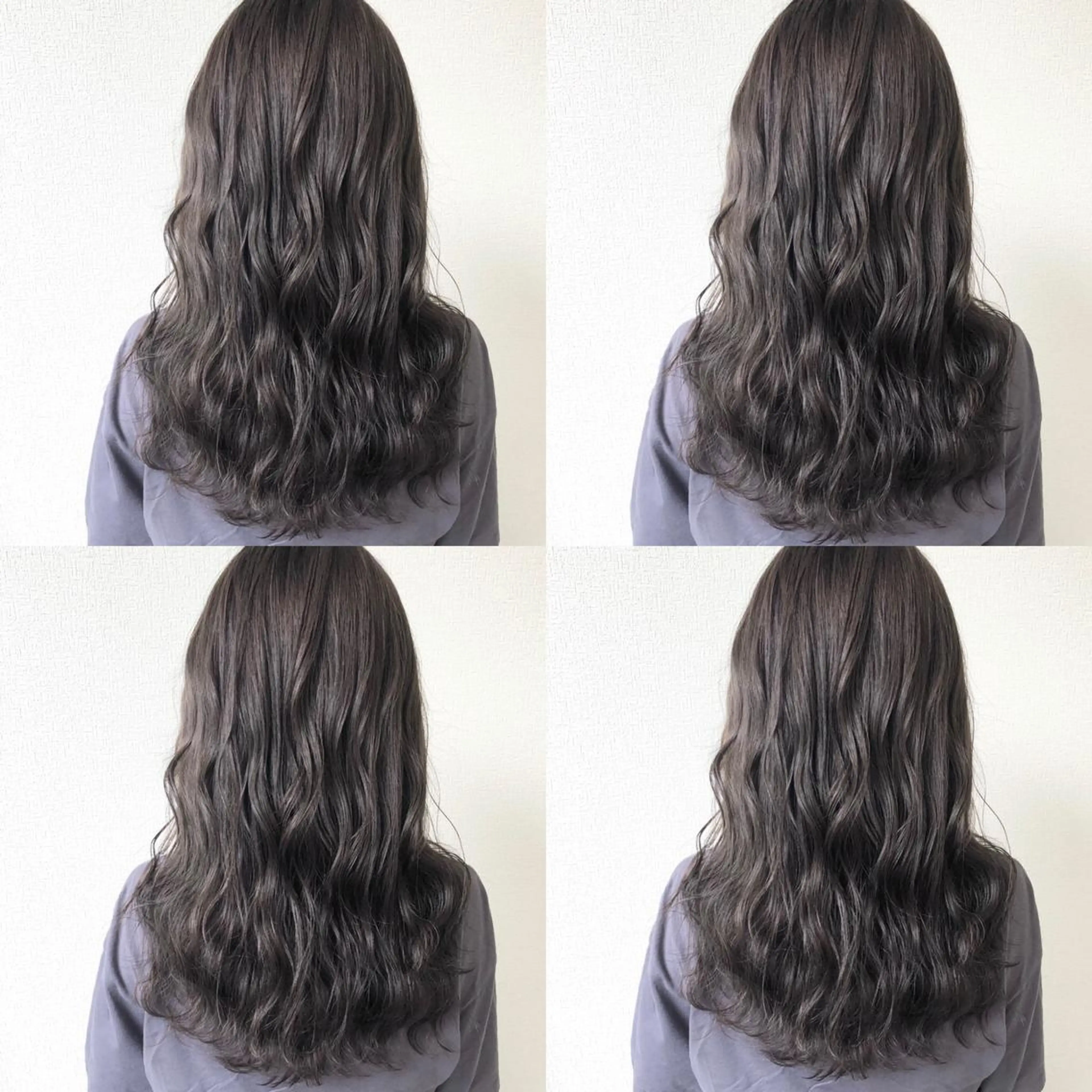 ロング カラー ヘアカラー Hanna by W_SALONのヘアスタイル