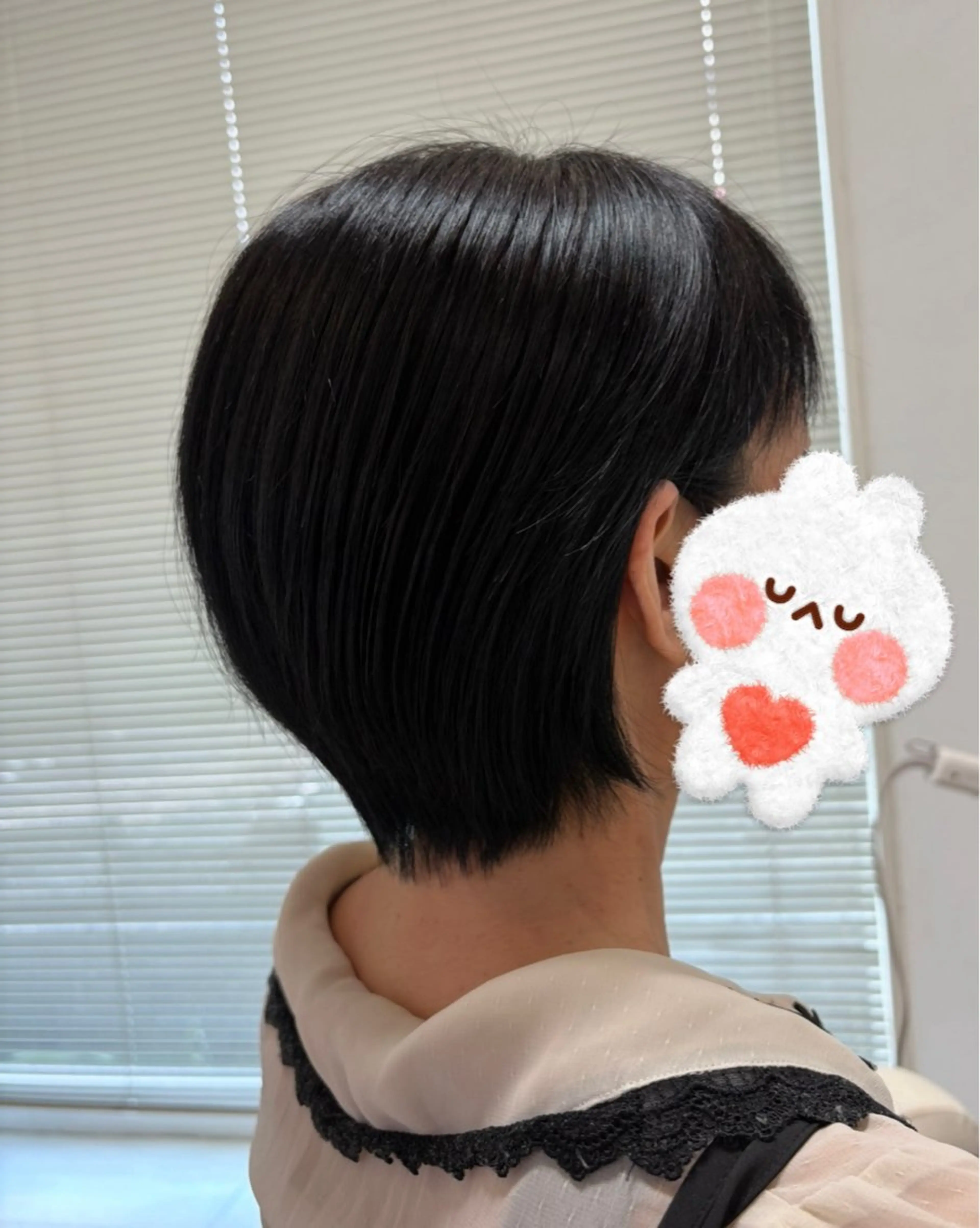 【程よい長さと扱いやすさ】ショートボブ💜LINEからも受け付け中💜の写真