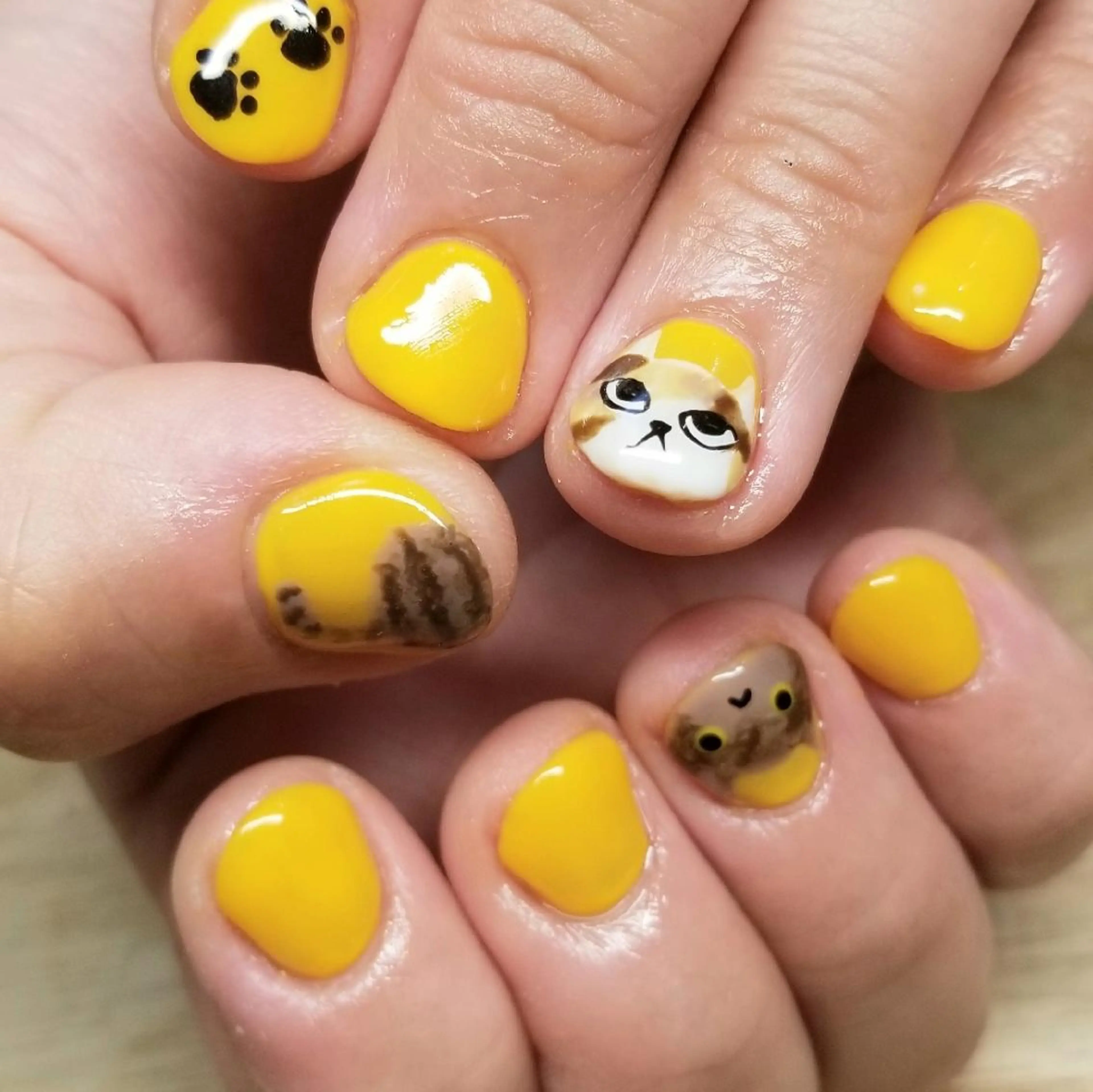 ネイル ハンドネイル L'instant  Nail Artzのネイルデザイン