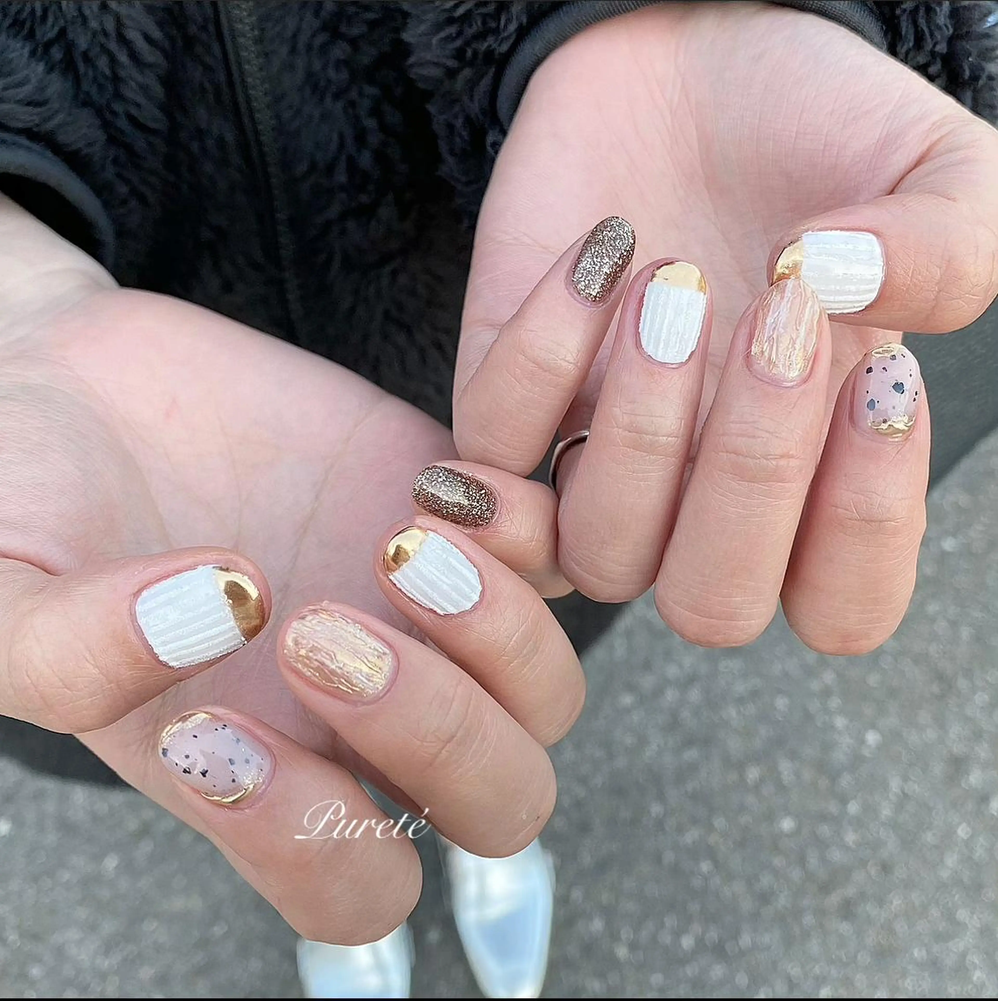 ネイル ハンドネイル nailsalon Puretéのネイルデザイン