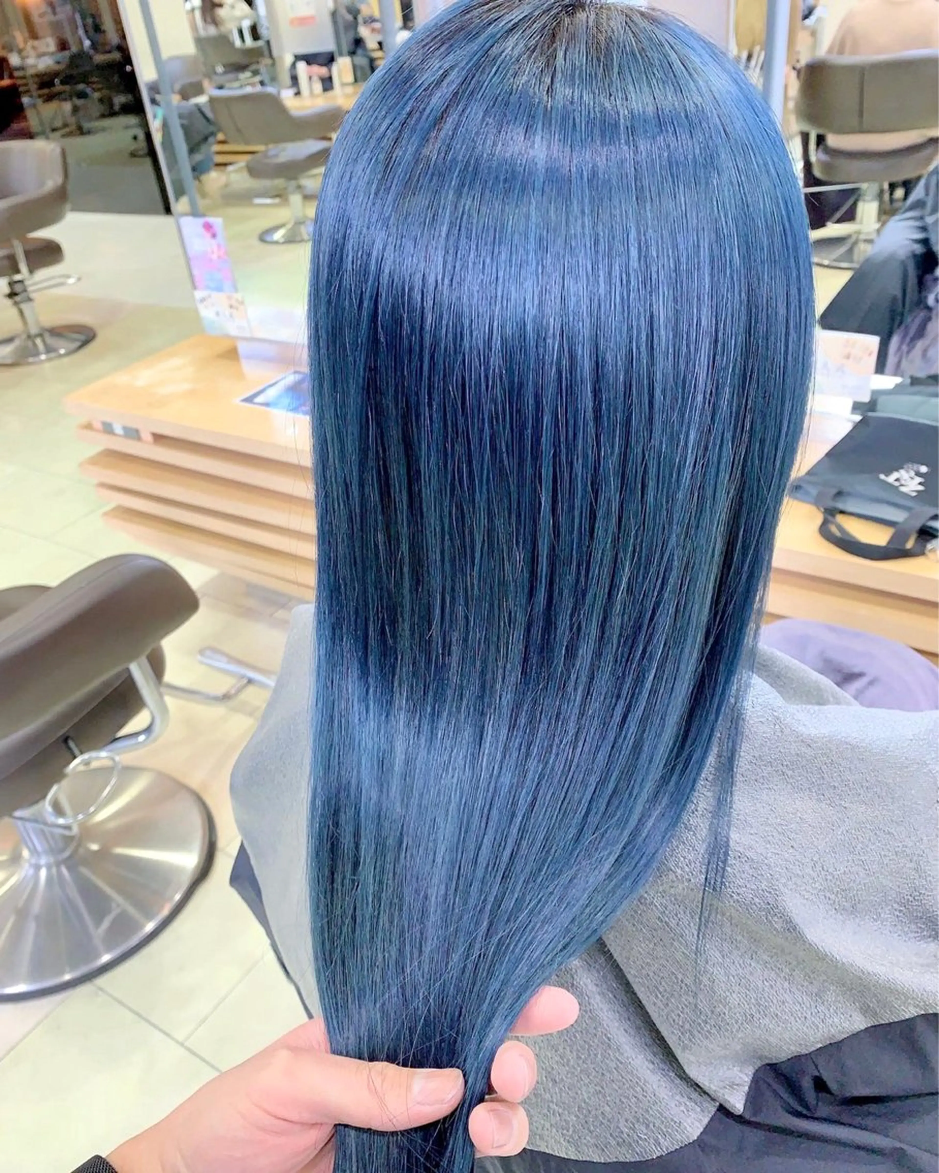 ロング カラー ヘアカラー トリートメント 韓国ヘアダウンパーマ シャドウパーマ/航太のヘアスタイル