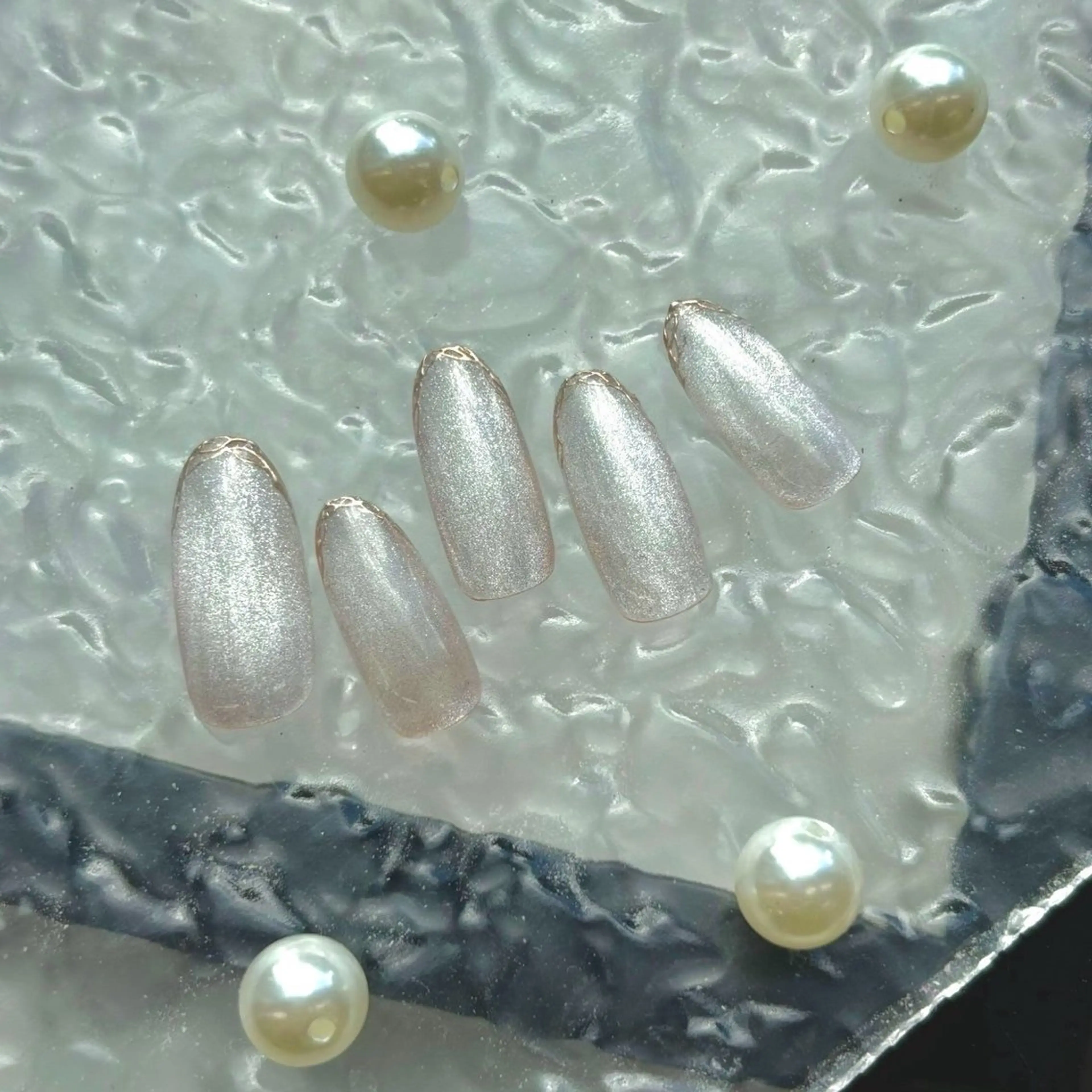 ネイル ⭐︎休業中の練習⭐︎ JNA認定講師髙橋のネイルデザイン