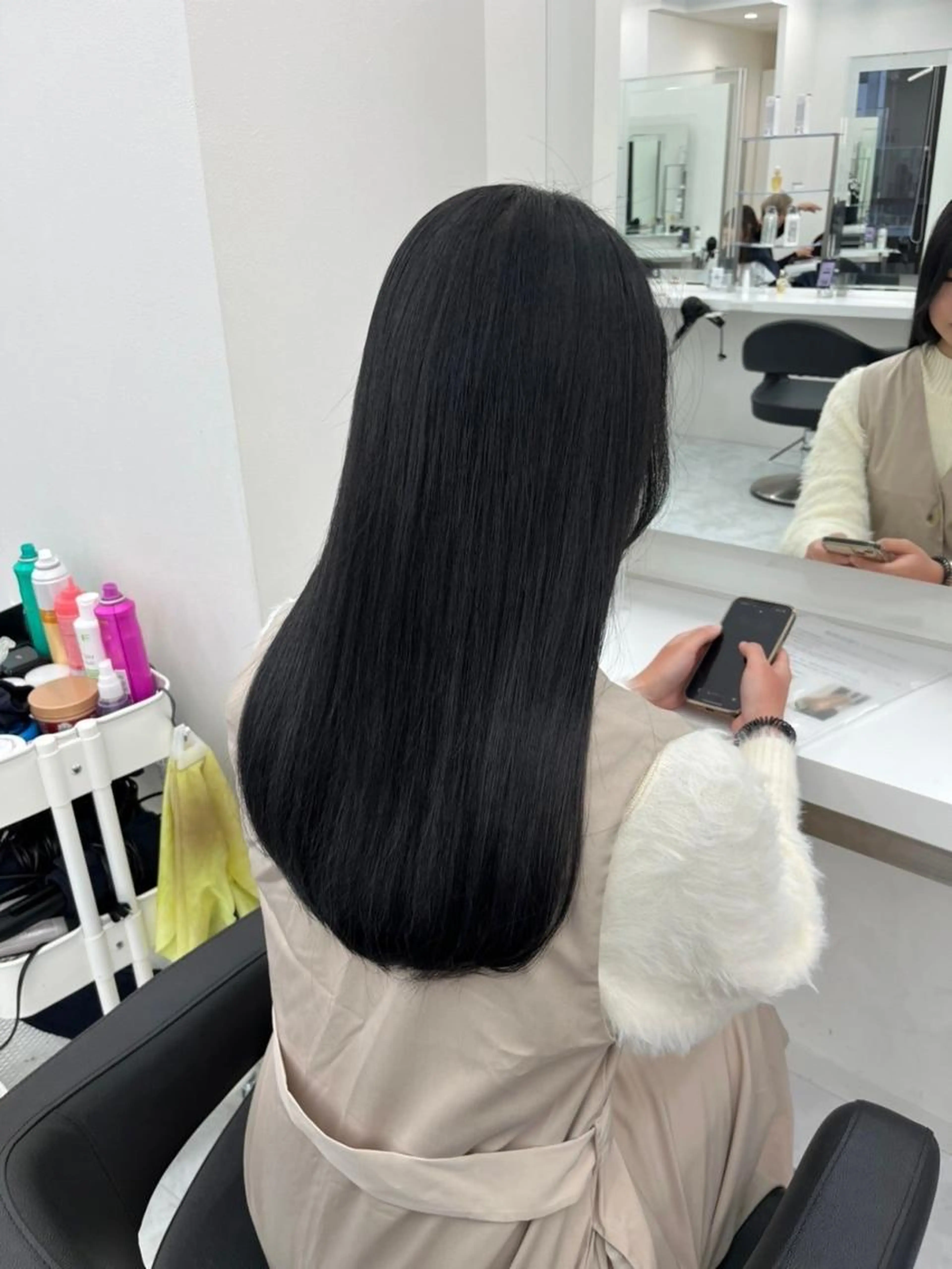 🫧ミニモ学割🫧カット＋縮毛矯正＋オリジナルトリートメント🤍の写真