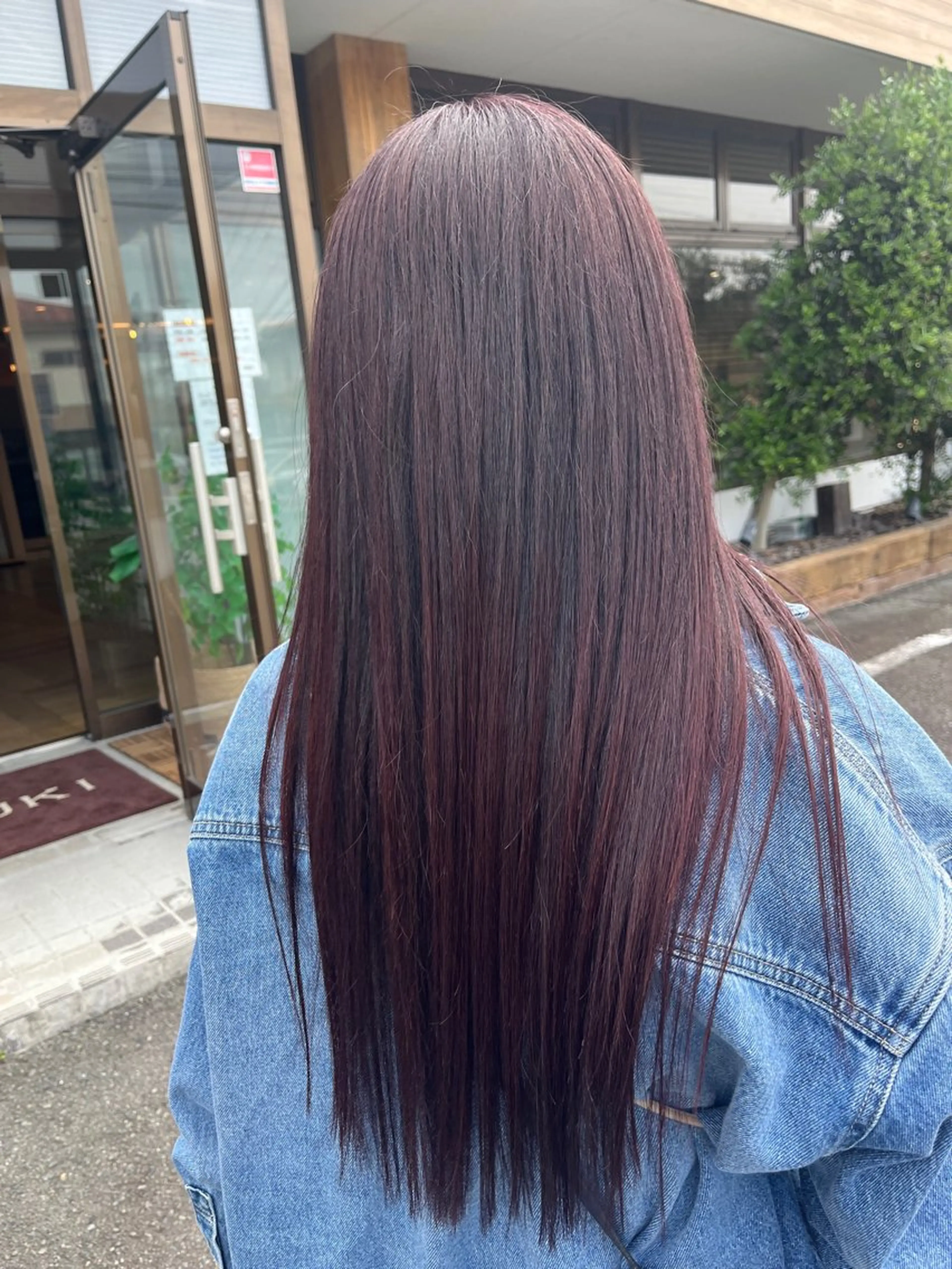 ロング カラー 髪質改善 KATSUKI津福店所属・工藤 惇のヘアスタイル