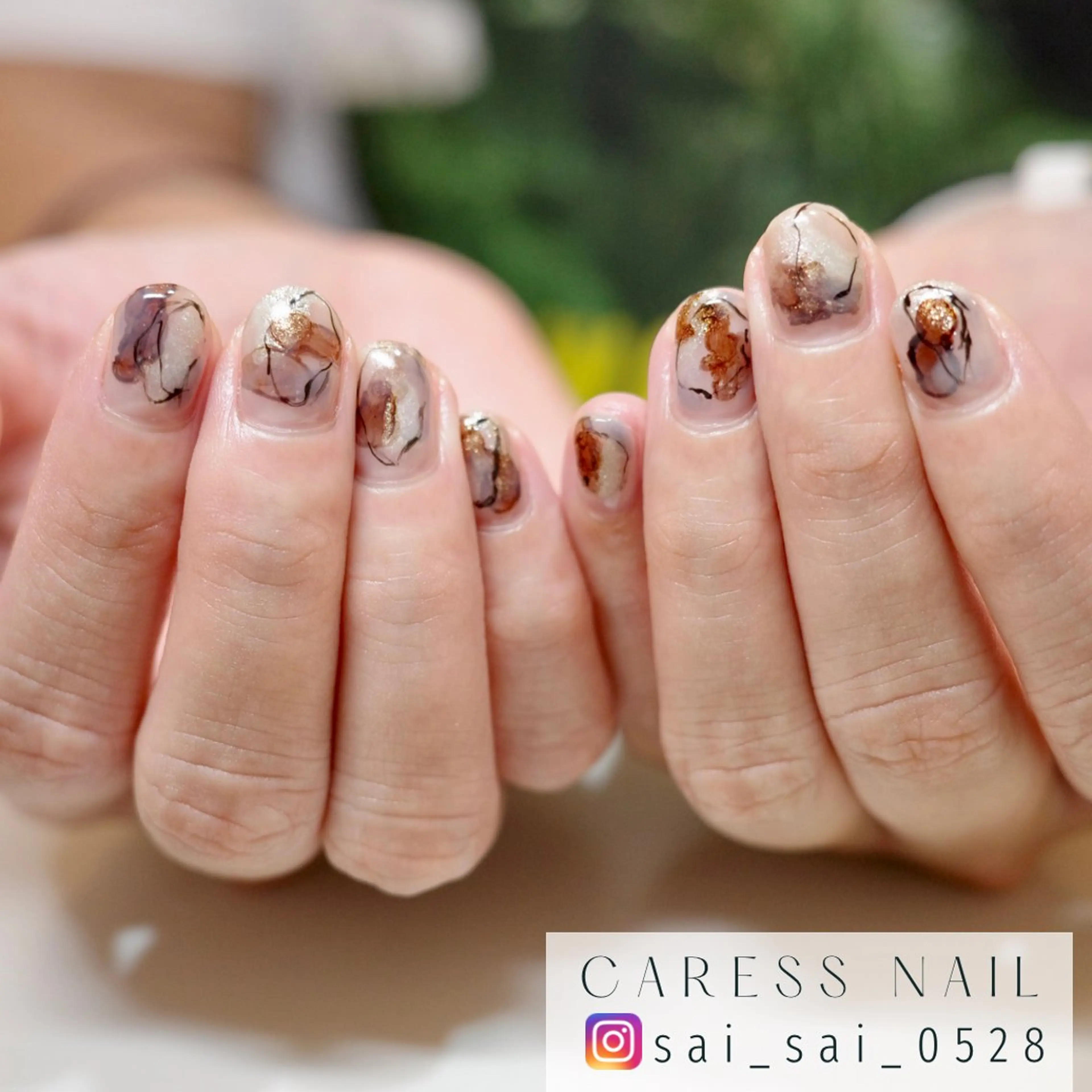 ネイル caress  nail カレスネイル　代々木上原所属・カレスネイル さいのネイルデザイン