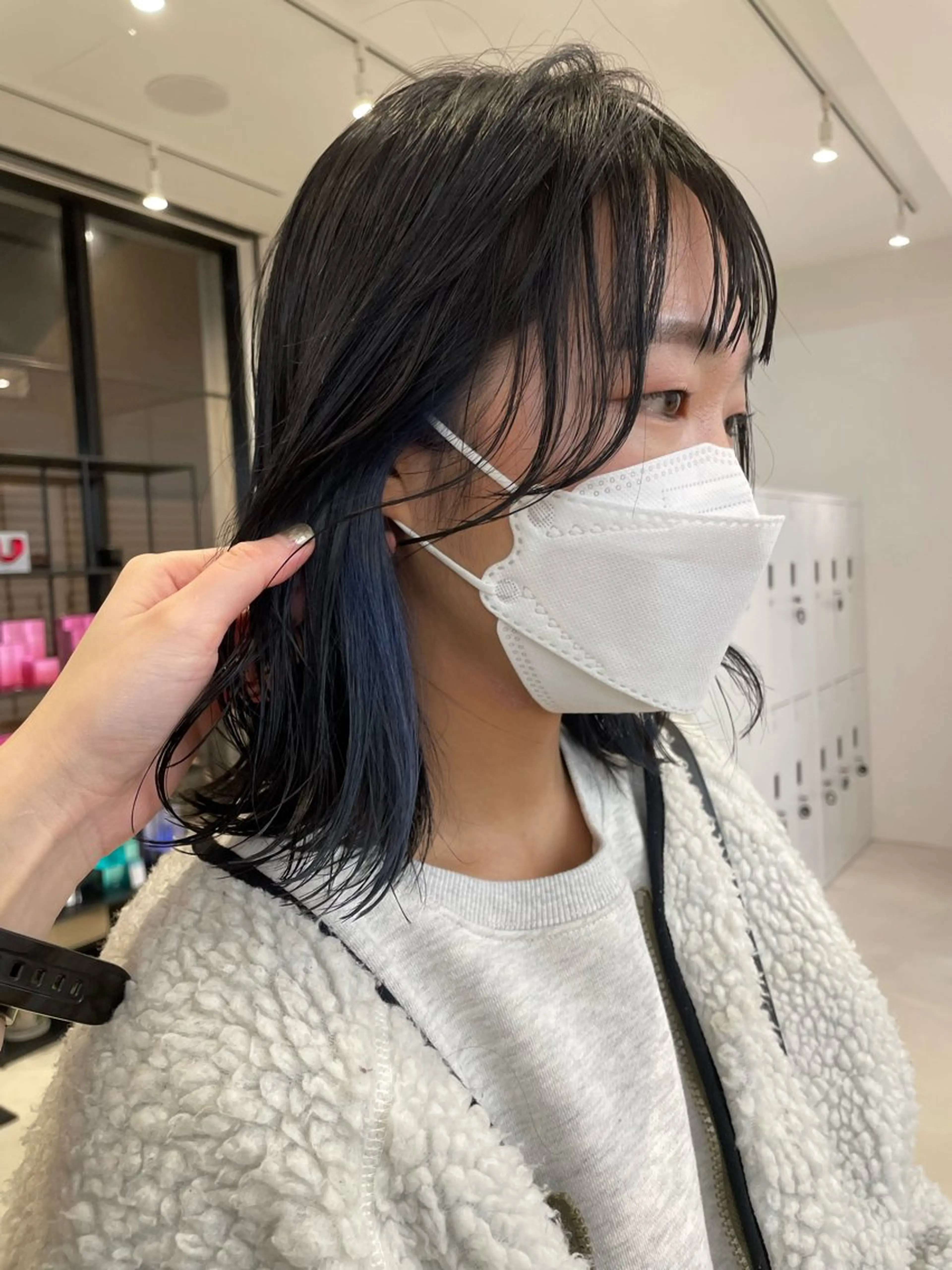 カラー 地毛風縮毛/ 巻ける縮毛/山下凌生のヘアスタイル