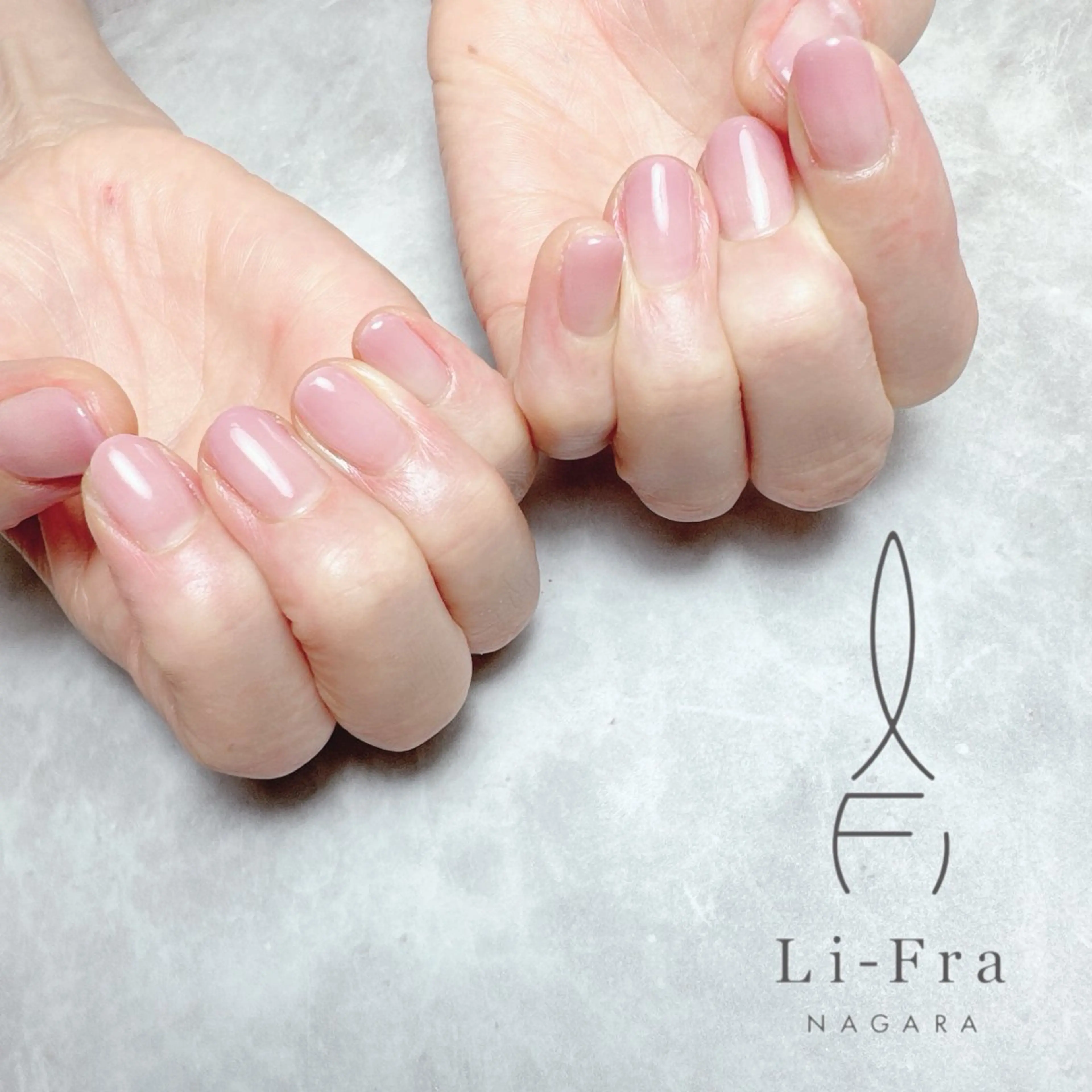 ネイル グラデーション Li-Fra YOKOのマツエク・マツパデザイン