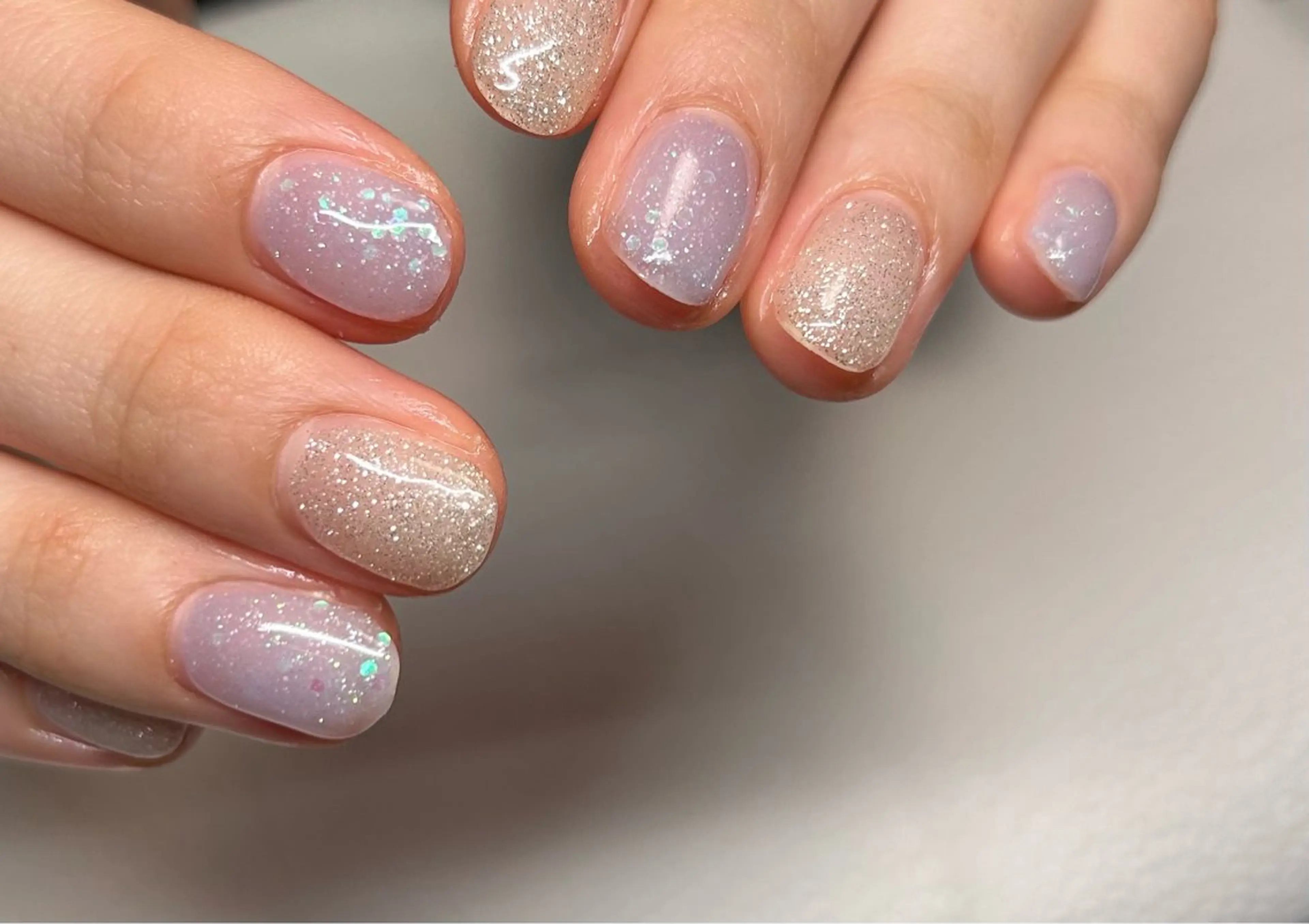 ネイル ラメ(グリッター) ハンドネイル Bell Nailのネイルデザイン