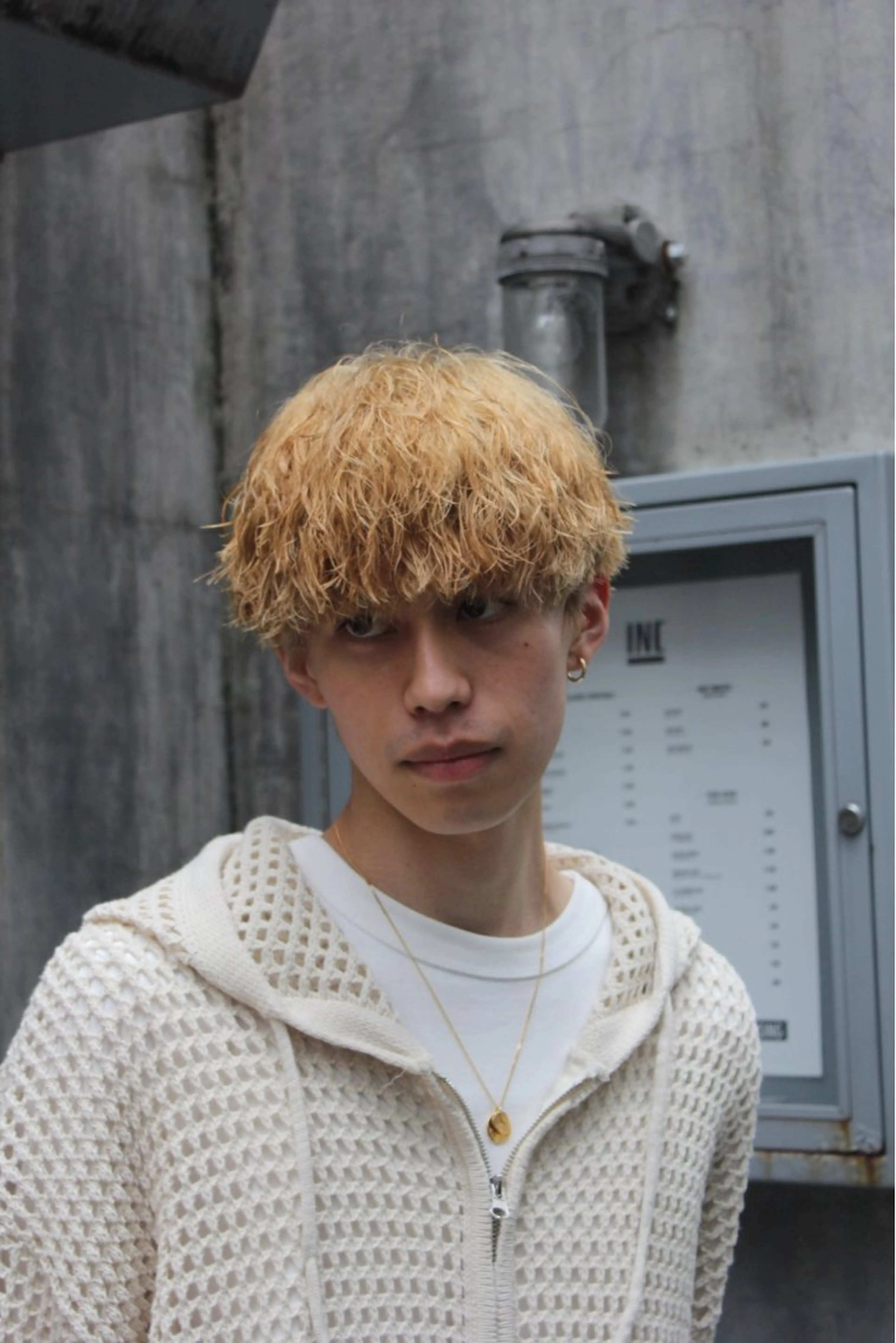 ショート パーマ メンズ カット パーマ ヘッドスパ ヘアセット メンズ特化   西野 晴紀のヘアスタイル