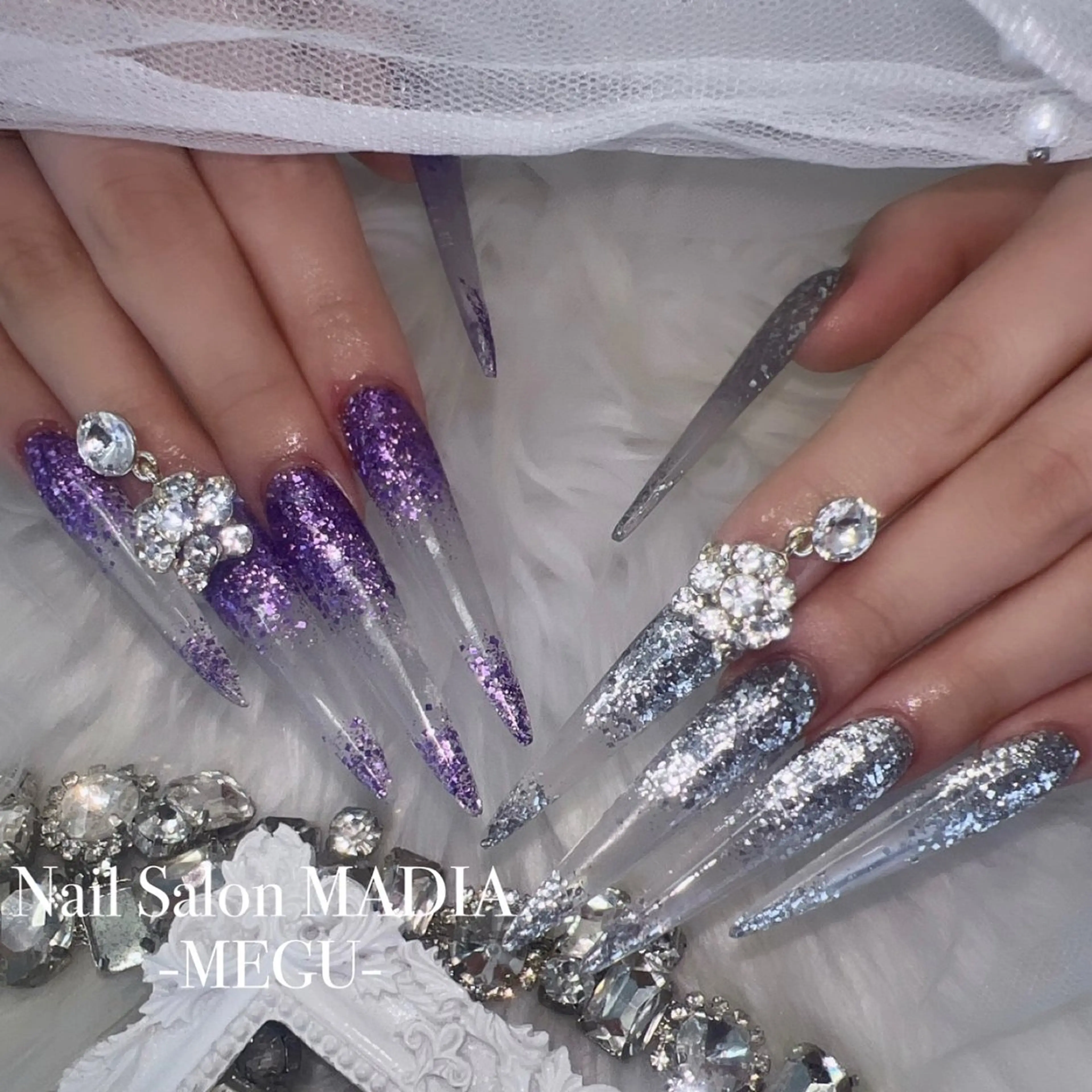 ネイル MADIA藤沢所属・MADIA MEGUのネイルデザイン