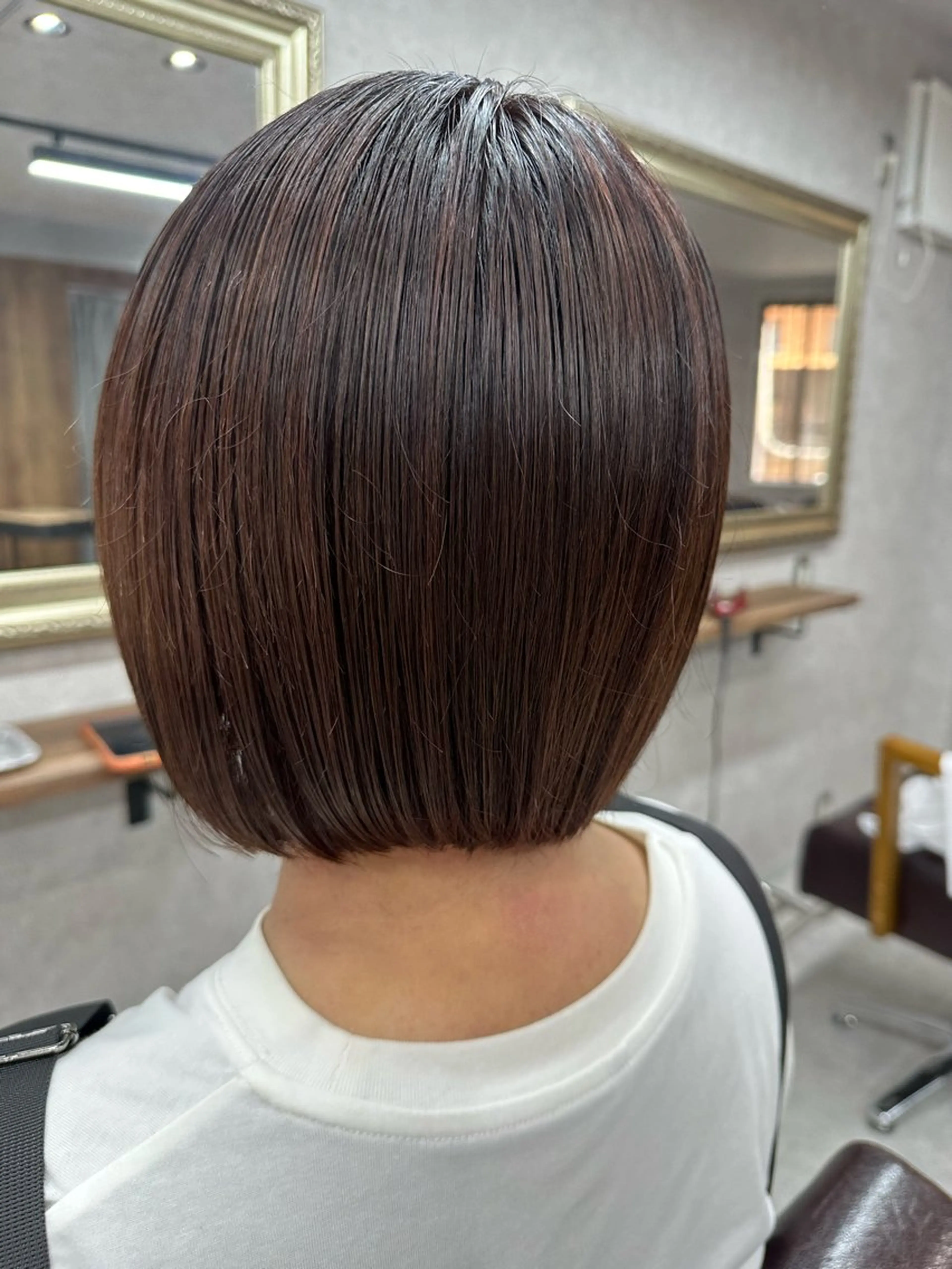 ショート カラー カット ヘアカラー トリートメント Lien 深井店のヘアスタイル