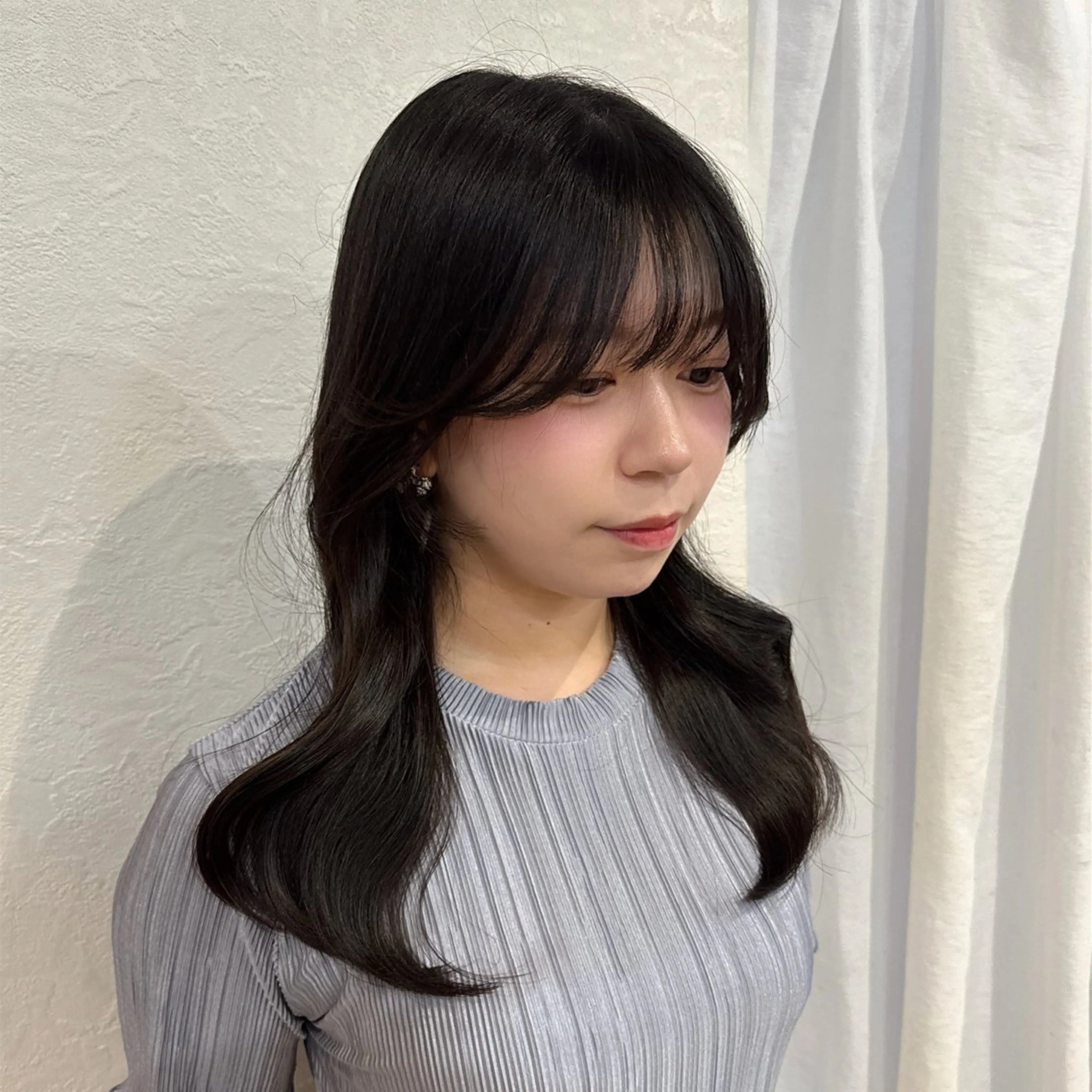 ミディアム カラー カット ヘアカラー トリートメント nana / riTo /レイヤーのヘアスタイル