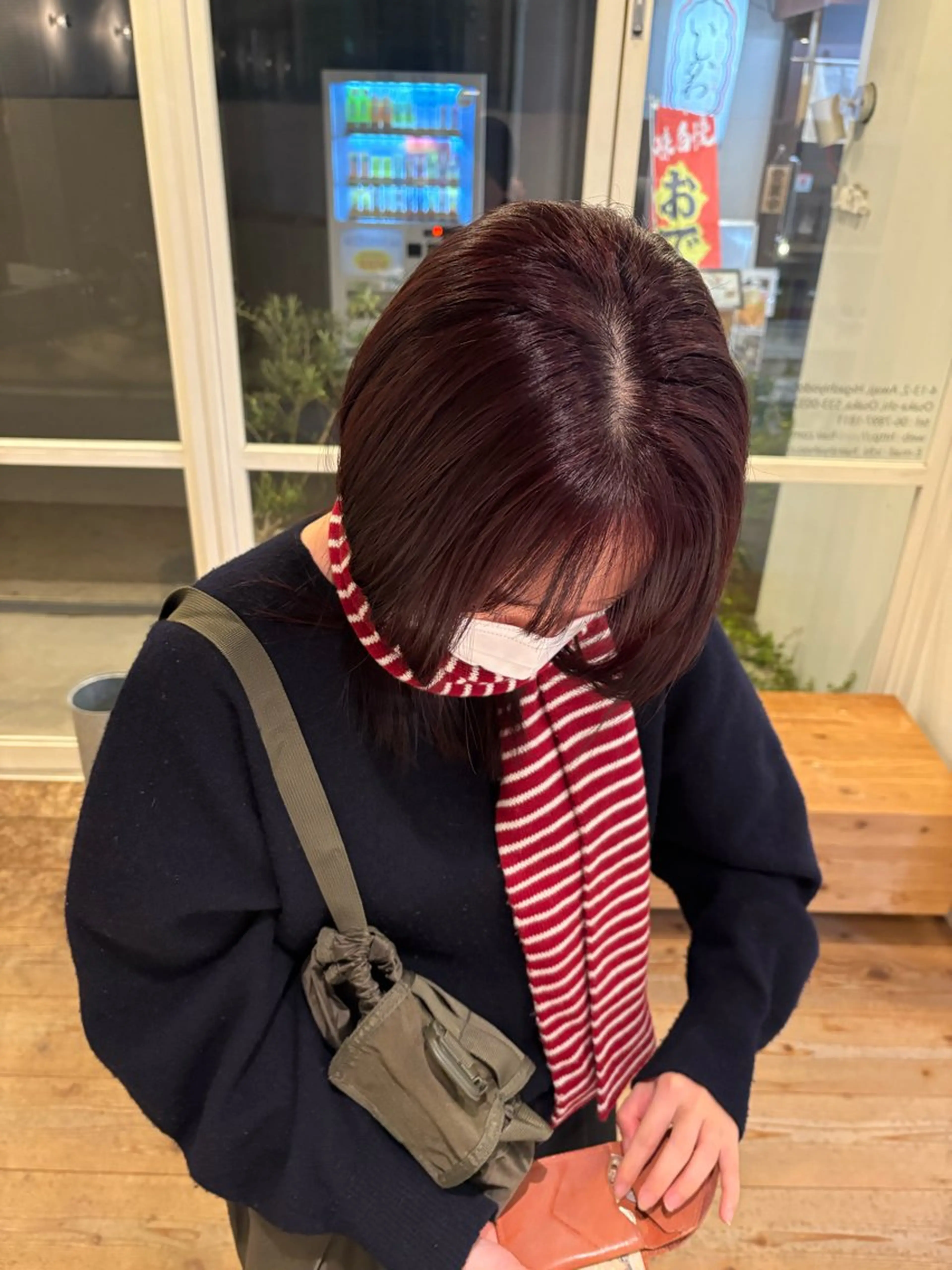 カラー やの こはくのヘアスタイル