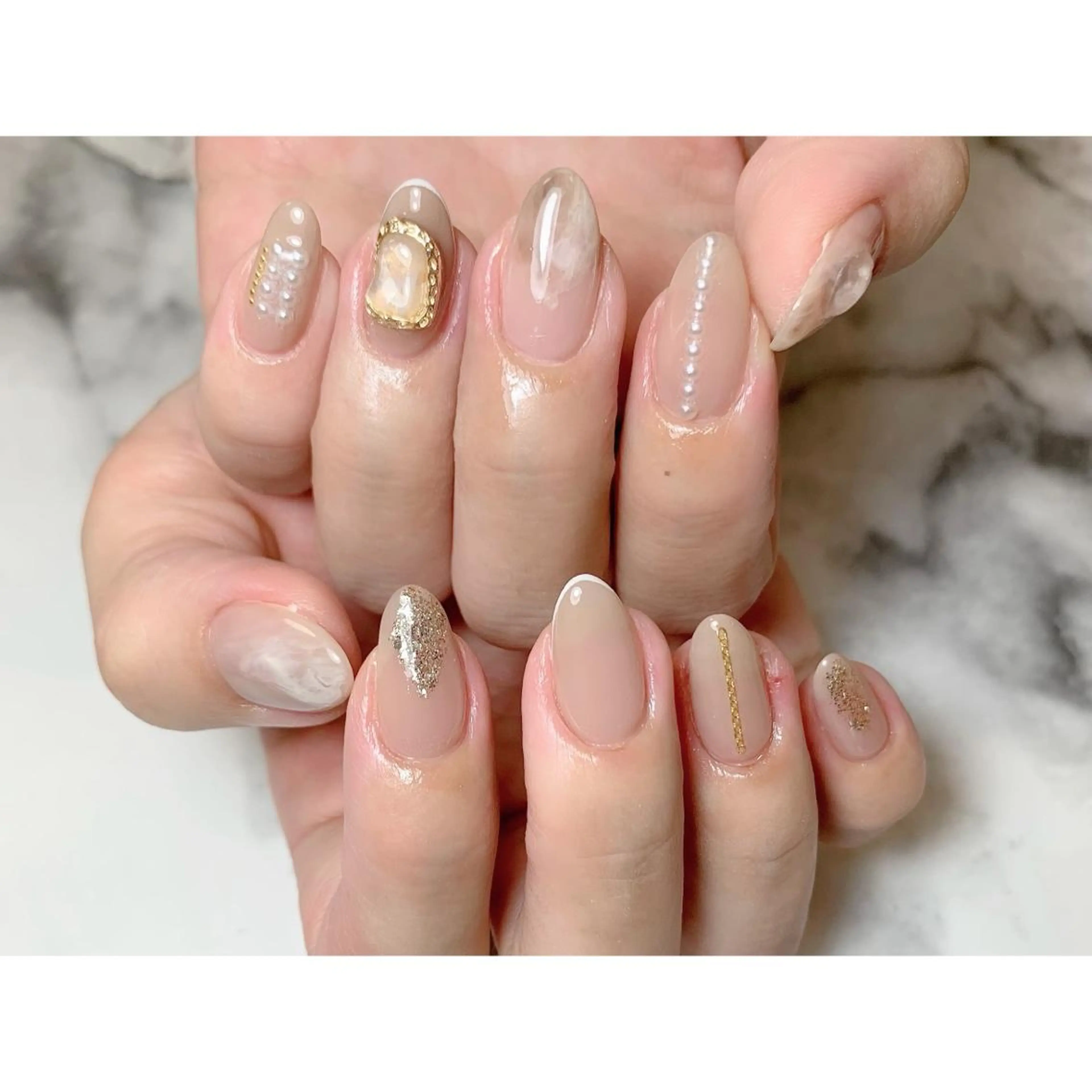 ネイル 韓国ネイル nailsalon maluriのネイルデザイン