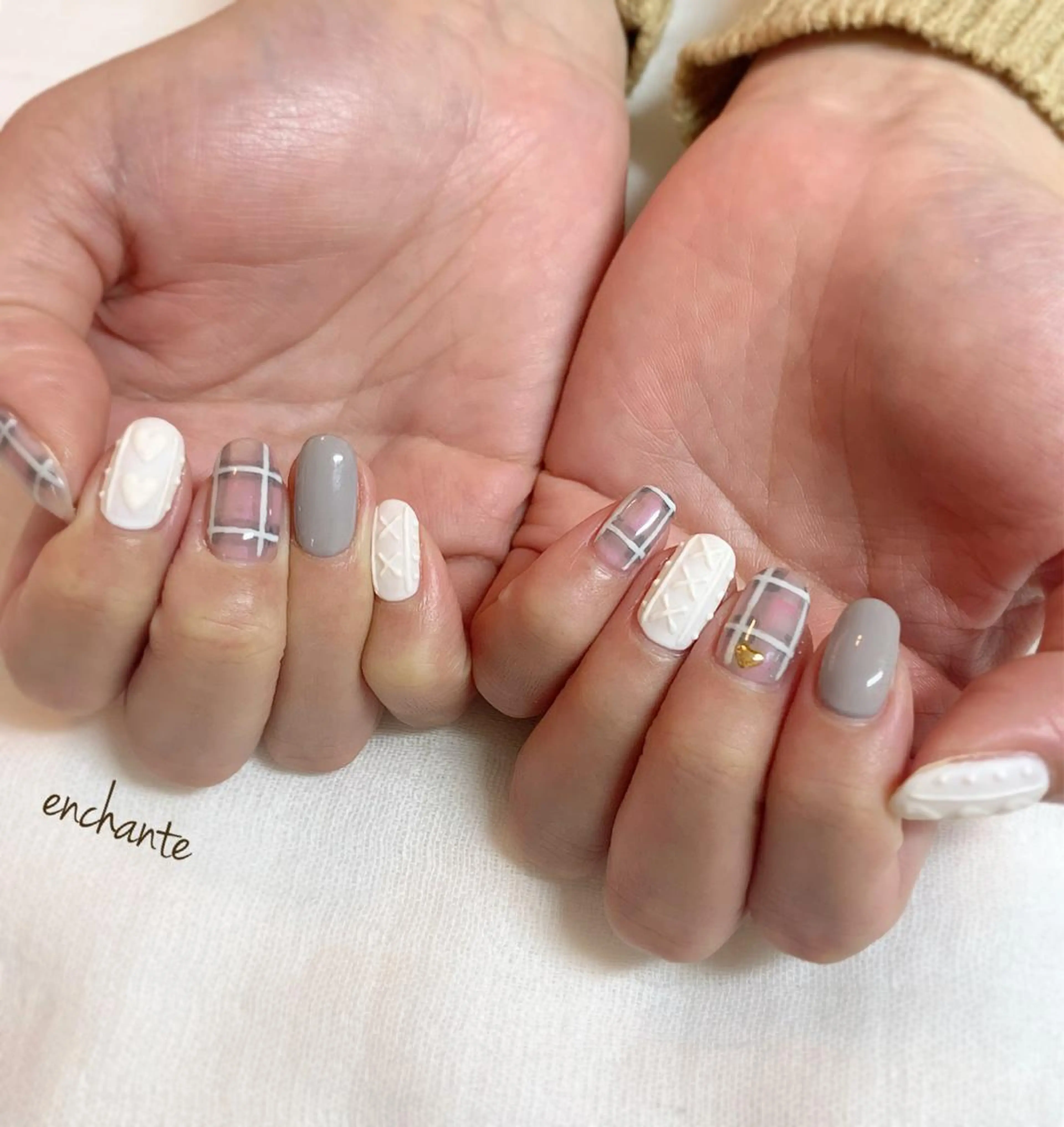 ネイル アンシャンテ所属・enchante 自由が丘のネイルデザイン