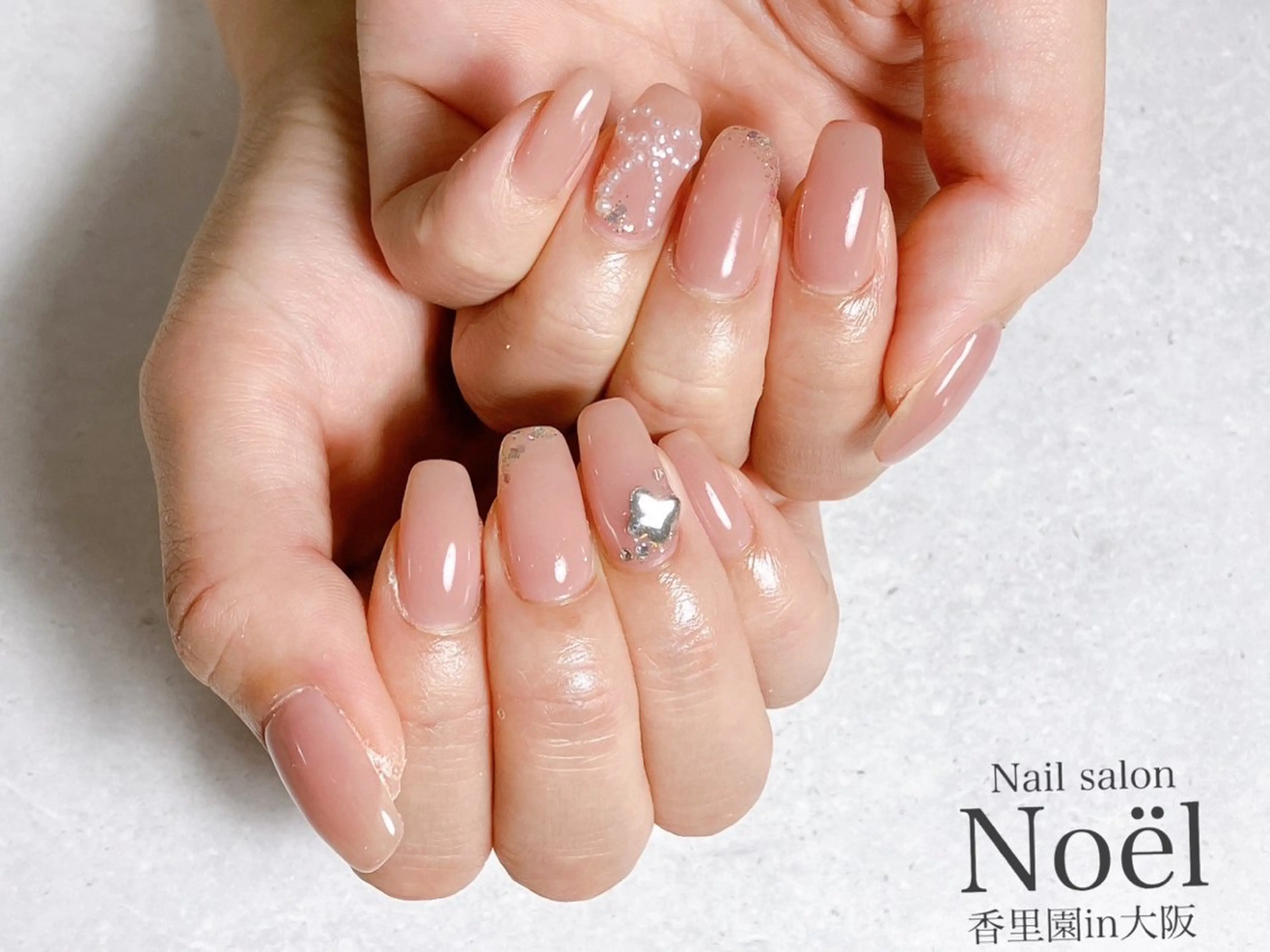 ネイル ハンドネイル Nailsalon  &Noel所属・もも 🍑のネイルデザイン