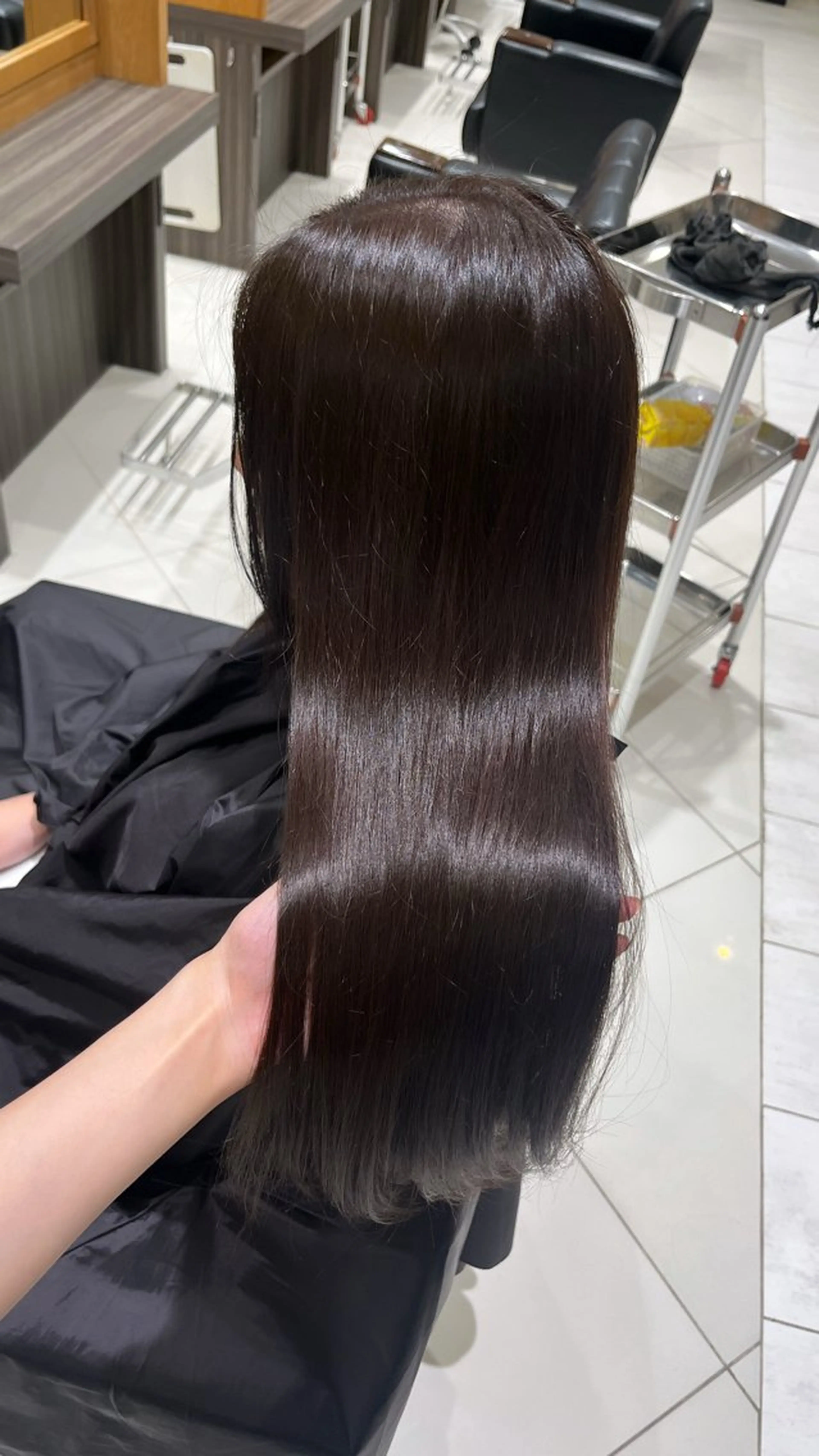 カラー remi🐻透明感 カラー/艶暗髪のヘアスタイル