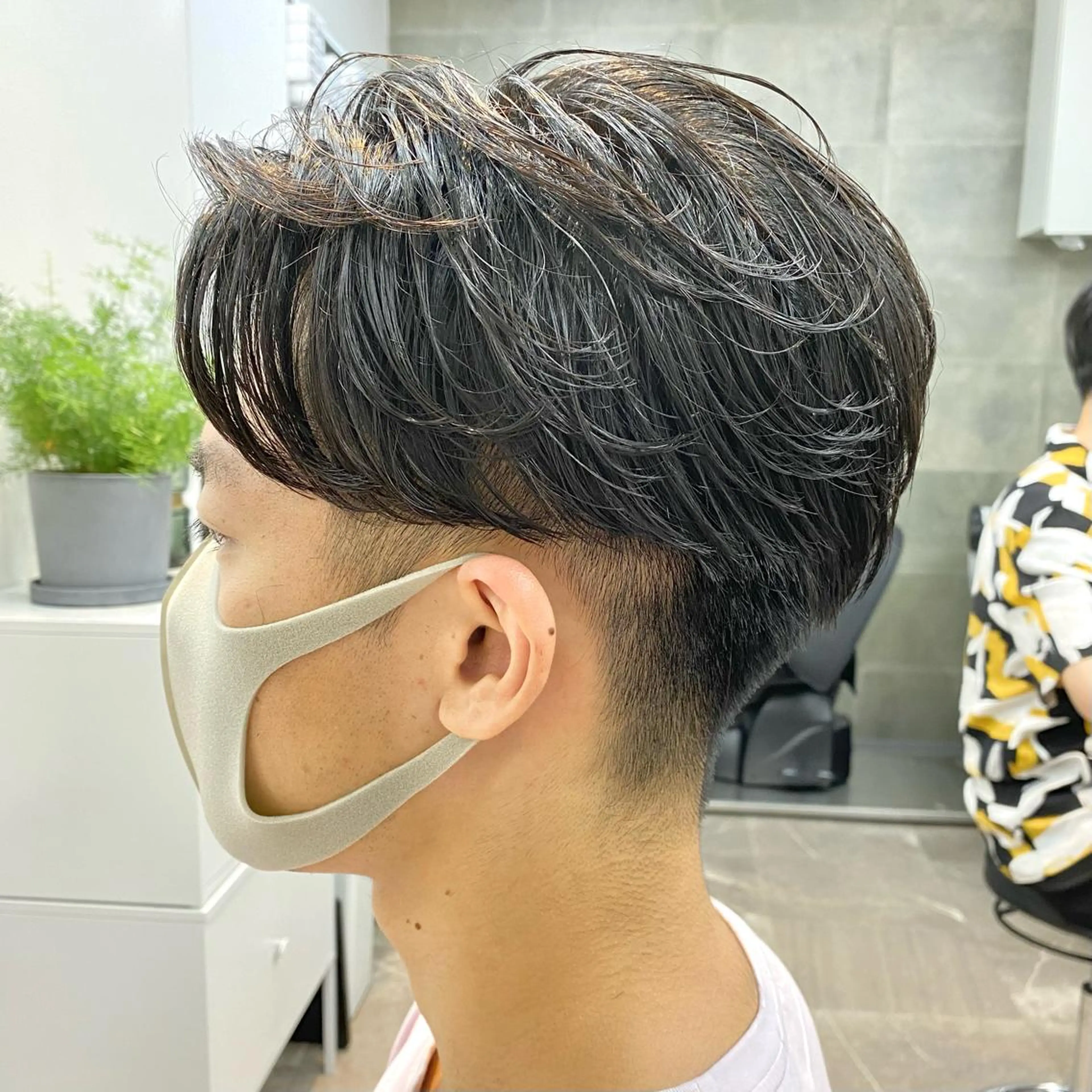 ショート メンズ カット パーマ ヘッドスパ 3月〜お店変わります 詳しくはインスタまでのヘアスタイル