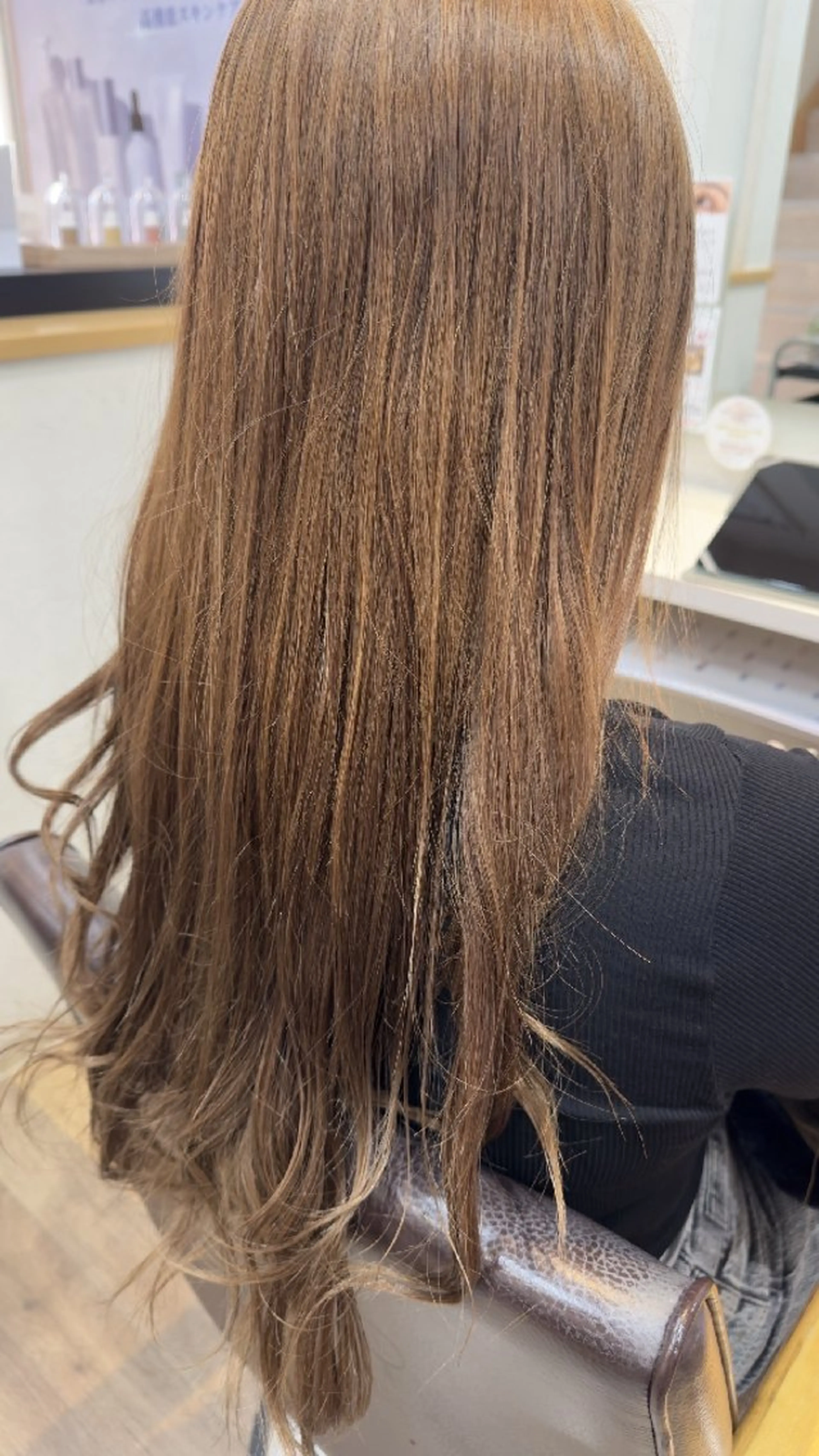 カラー ブリーチ ブラウンカラー -ef- ♡Yūki🐻🎀のヘアスタイル